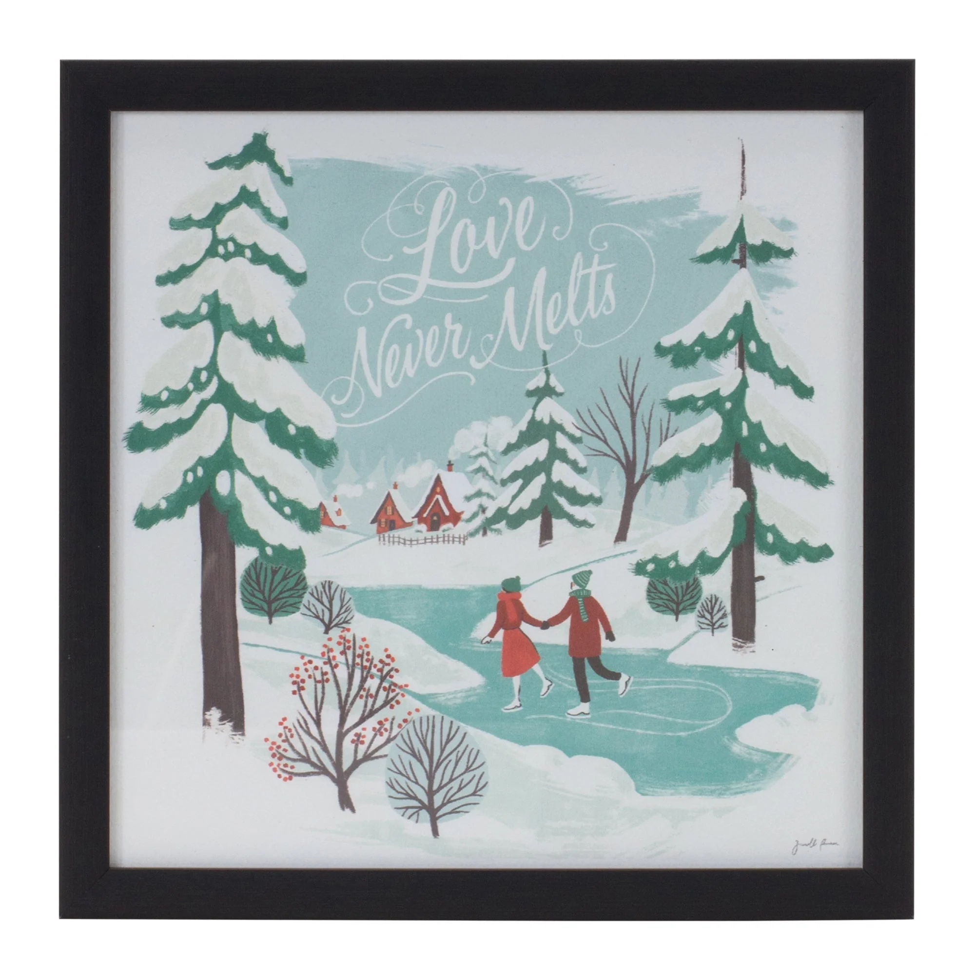 Framed Winter Scene Wall Art (Set of 3) - Image 4