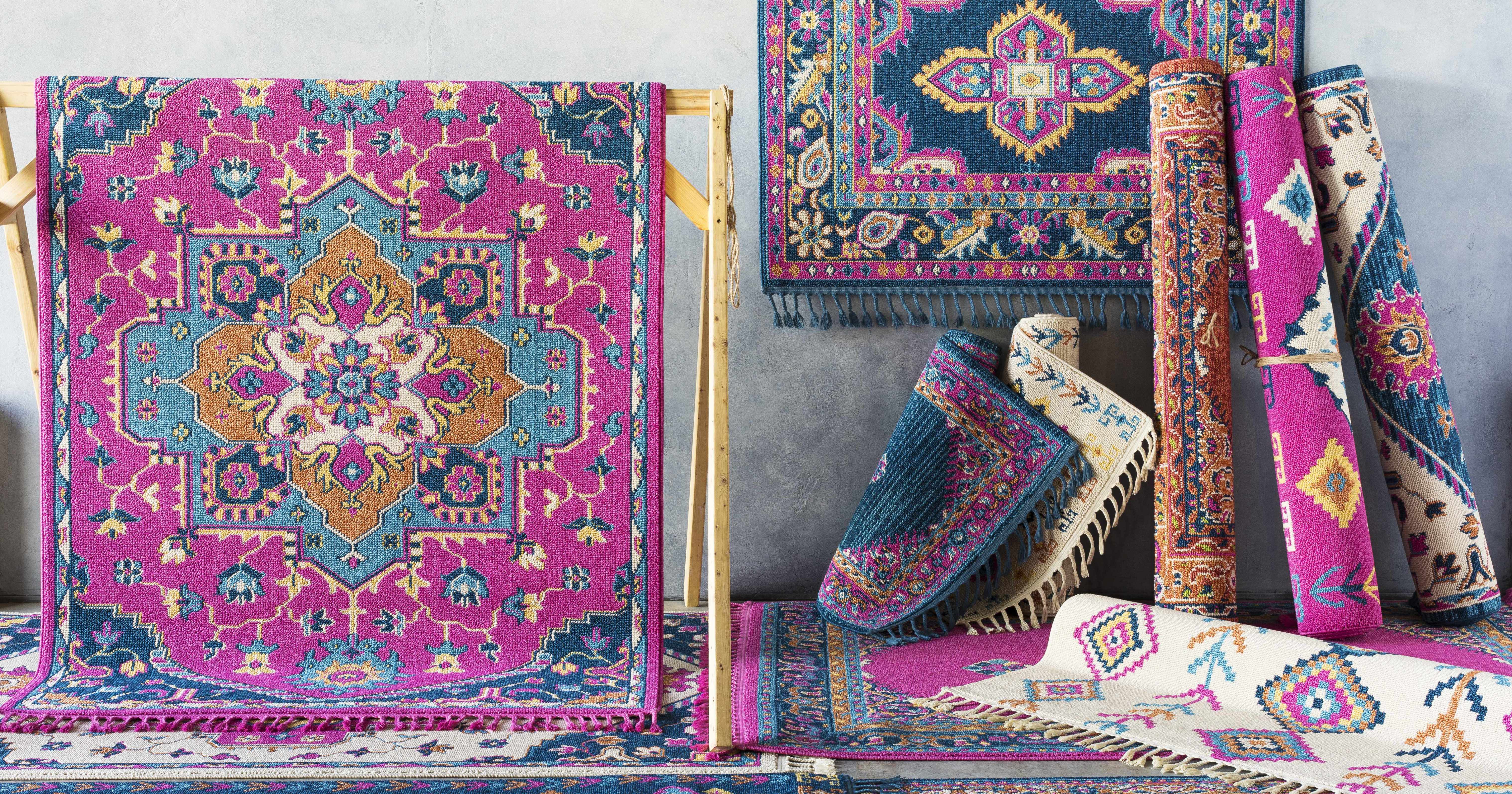 Franktown Magenta Carpet - Clearance - Image 14