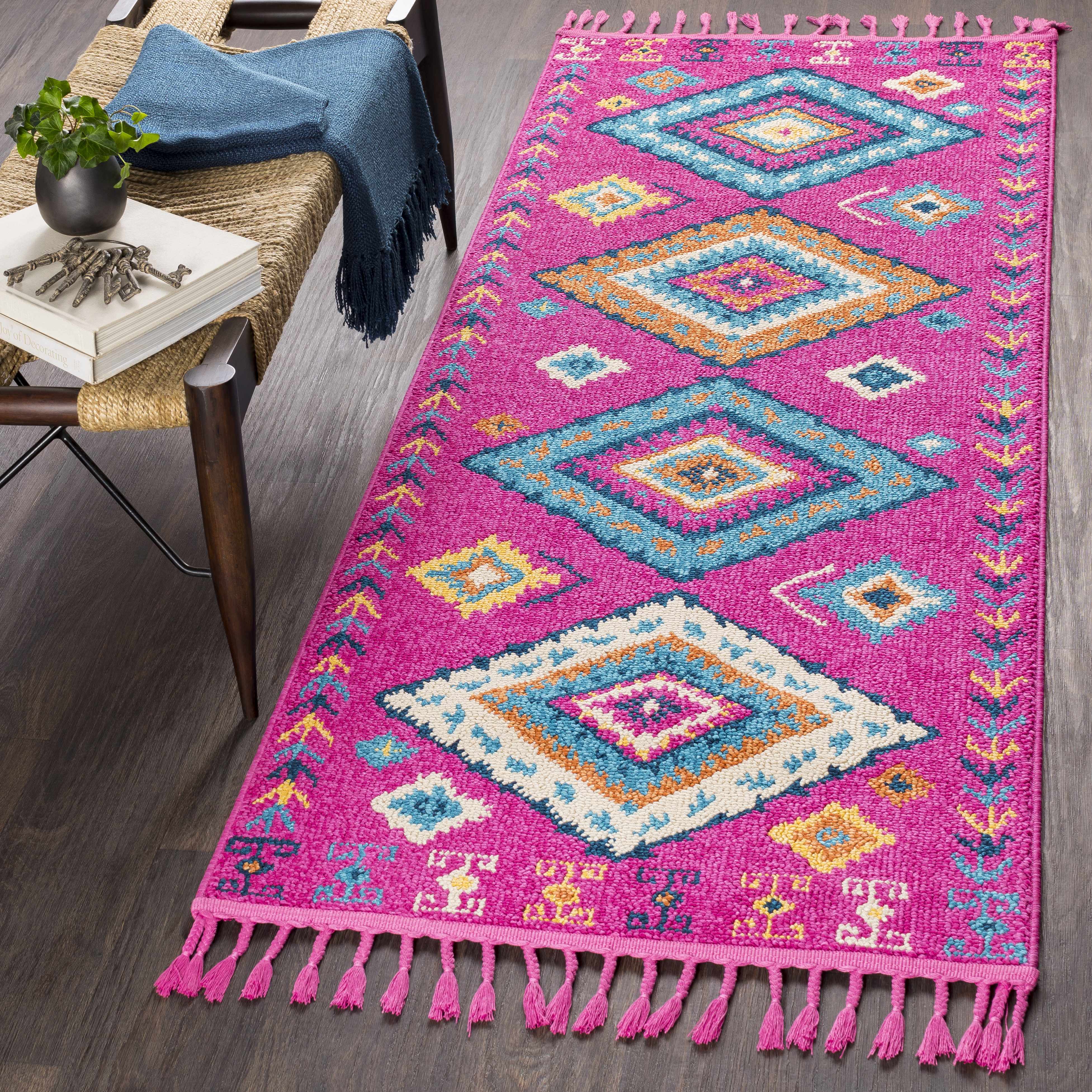 Franktown Magenta Carpet - Clearance - Image 4