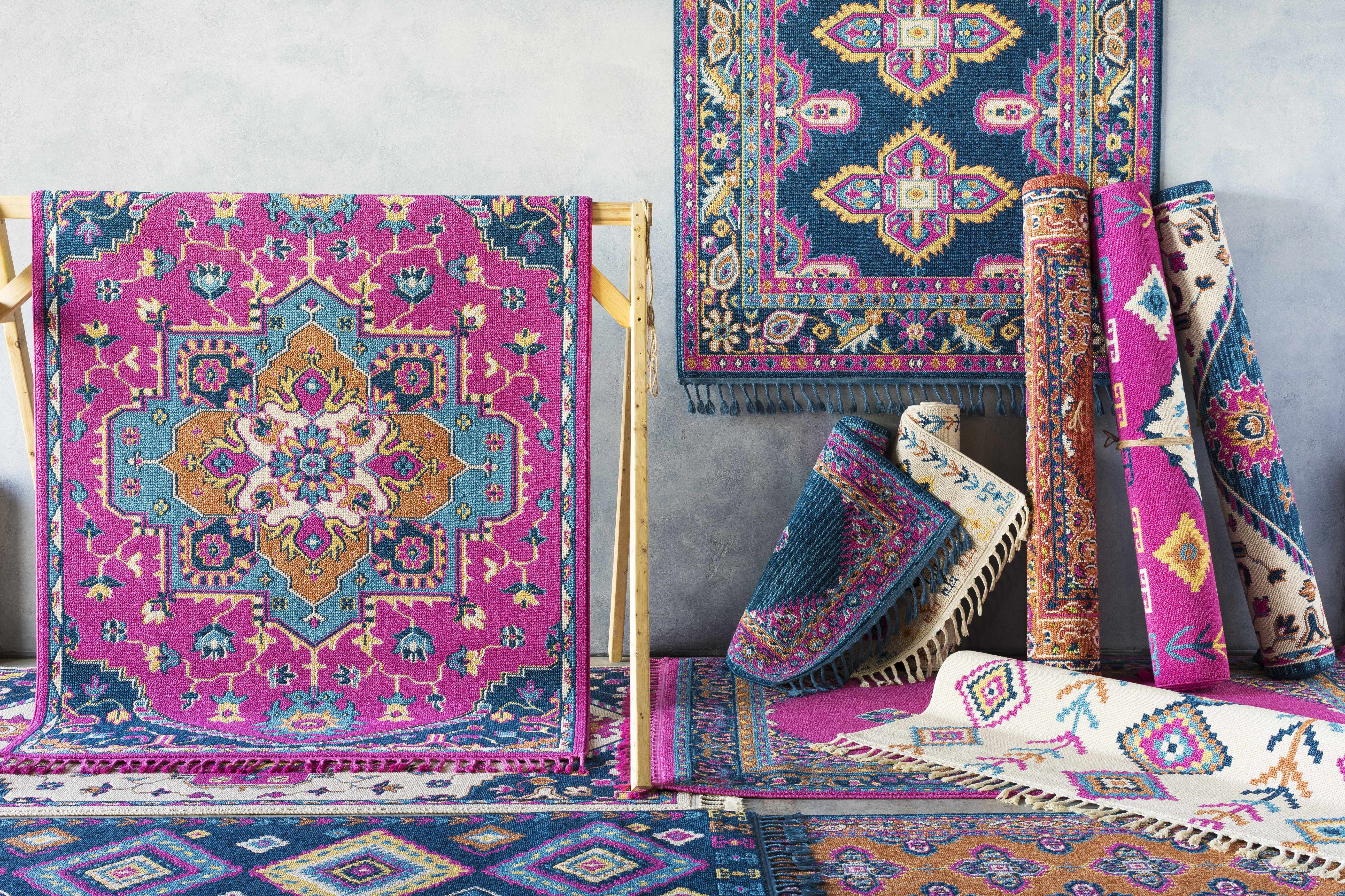 Franktown Magenta Carpet - Clearance - Image 7