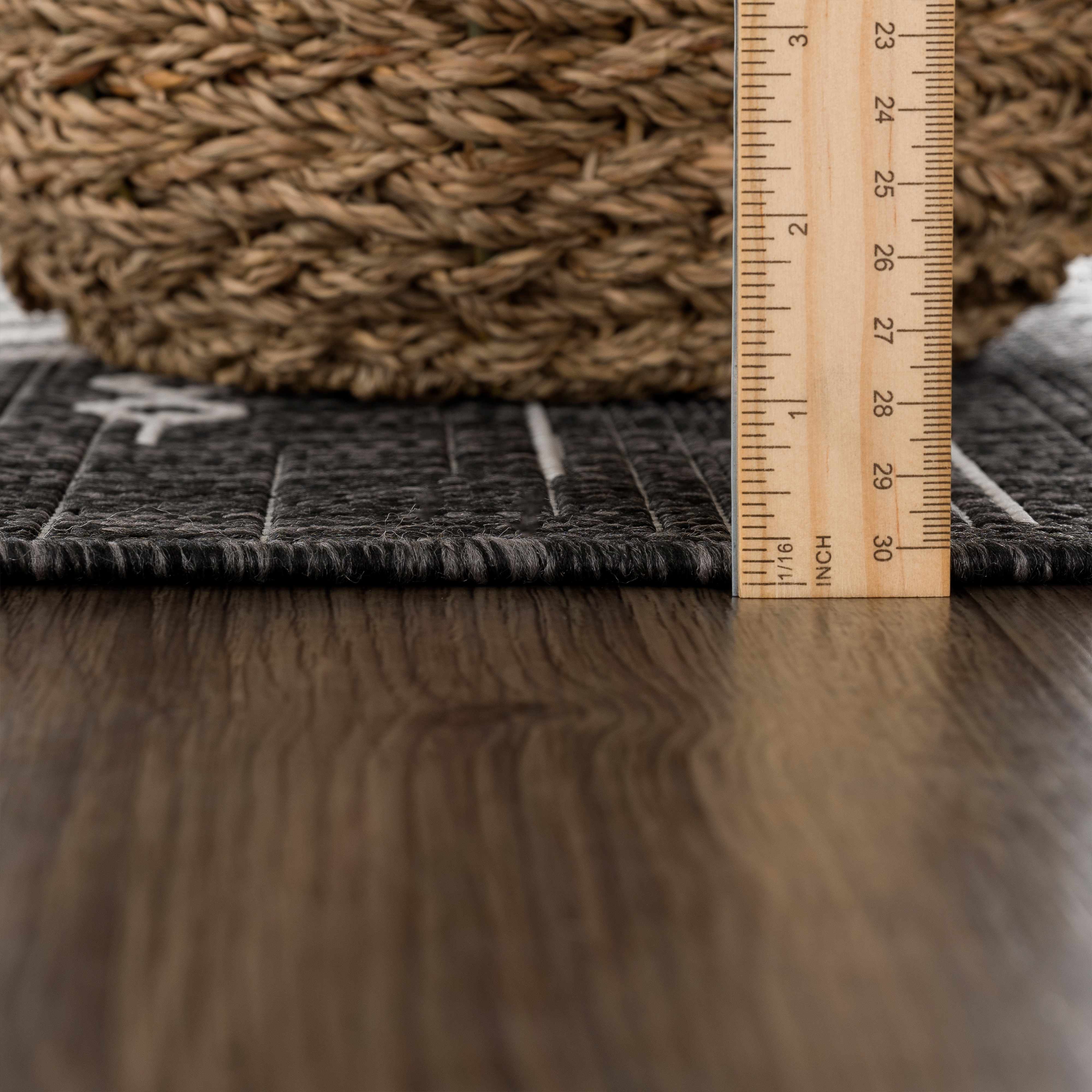 Frankville Black&White All Over Performance Rug - Image 15