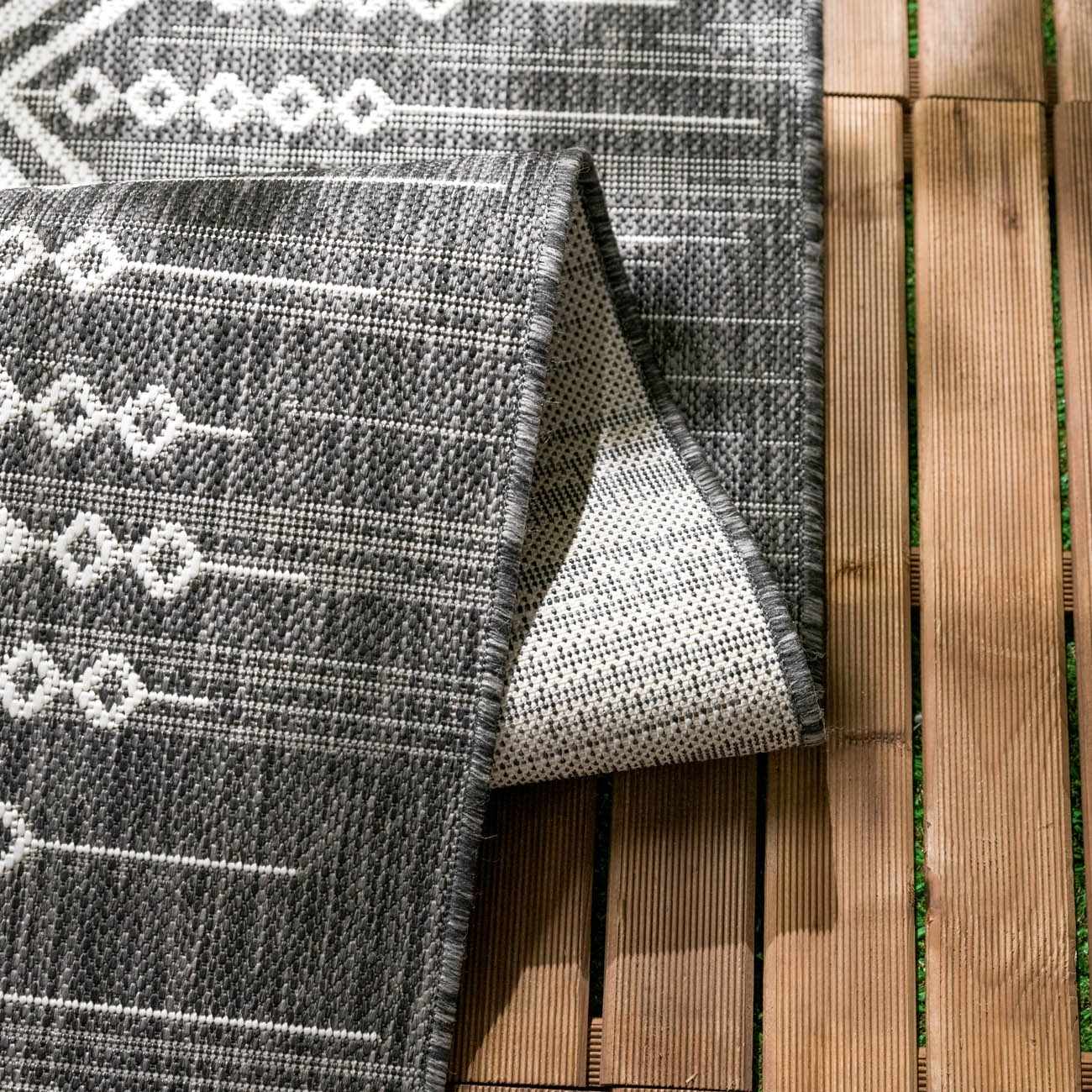 Frankville Black&White All Over Performance Rug - Image 6
