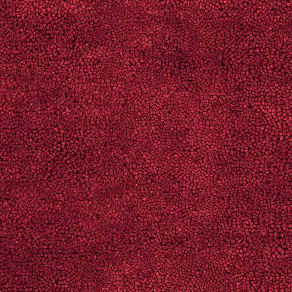 Frederika Solid Dark Red Wool Shag Rug - Clearance - Image 4