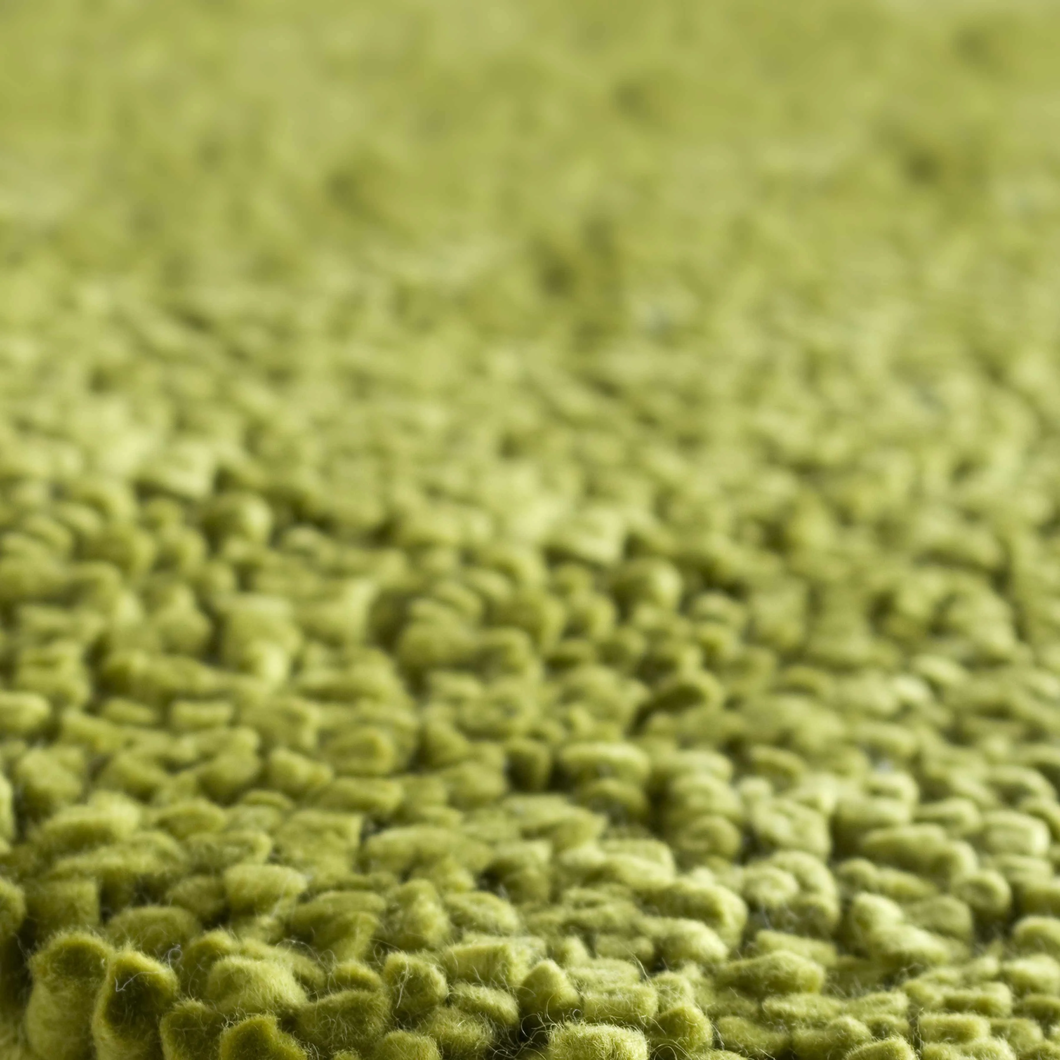 Frederika Solid Olive Green Wool Shag Rug - Clearance - Image 3