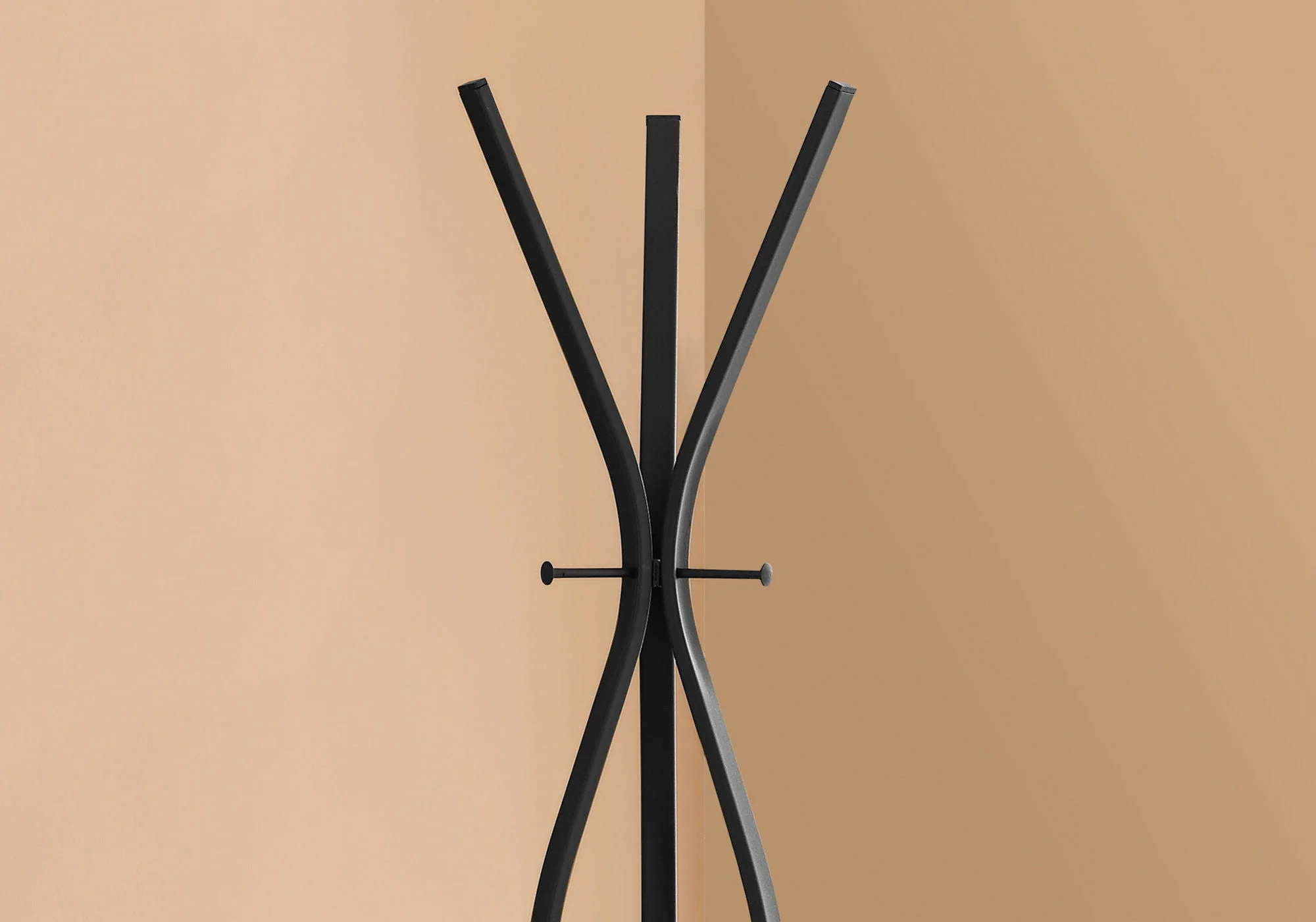 Free Standing Coat Rack 3 Hooks For Entryway - Image 2