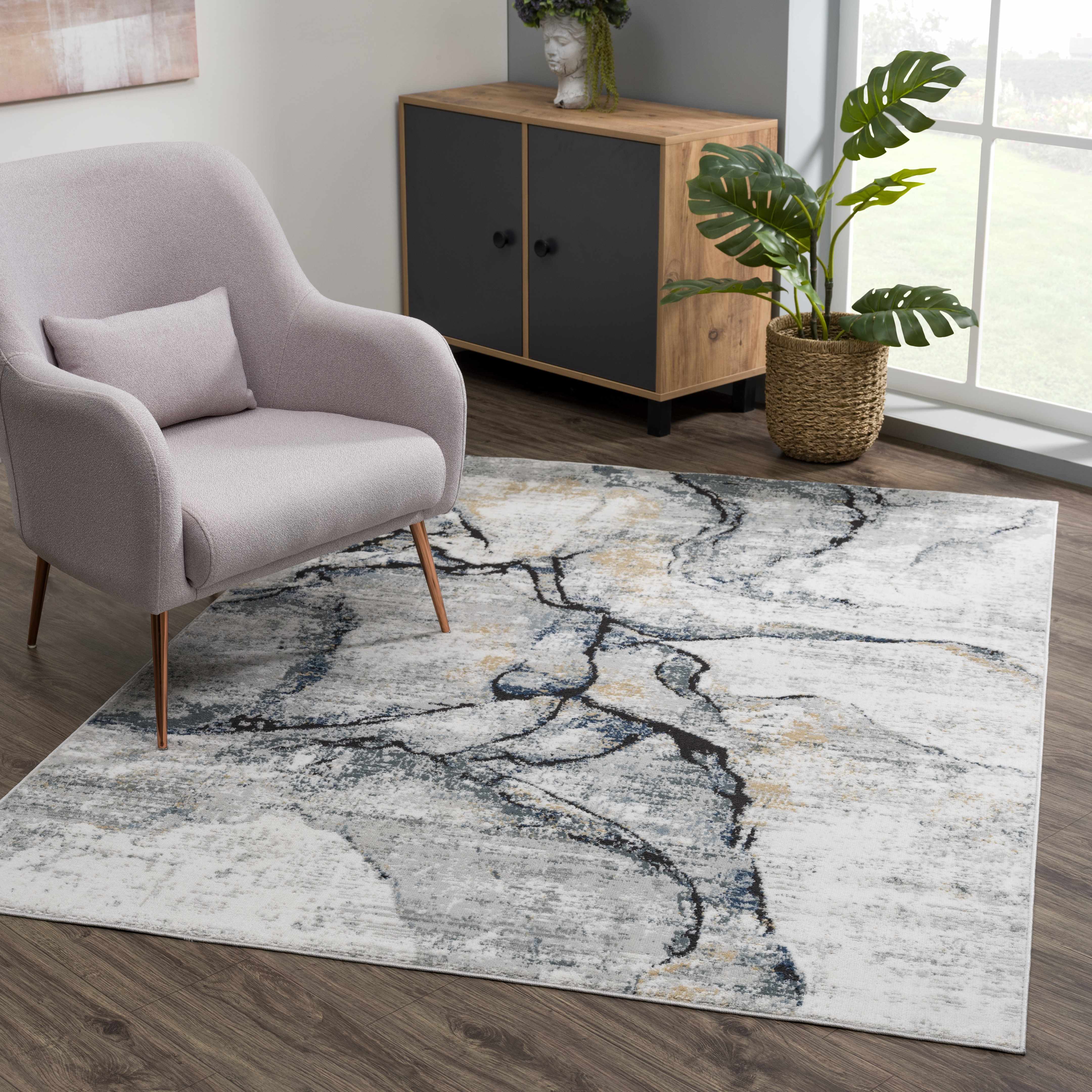 Fremantle Gray Marble Rug - Image 11