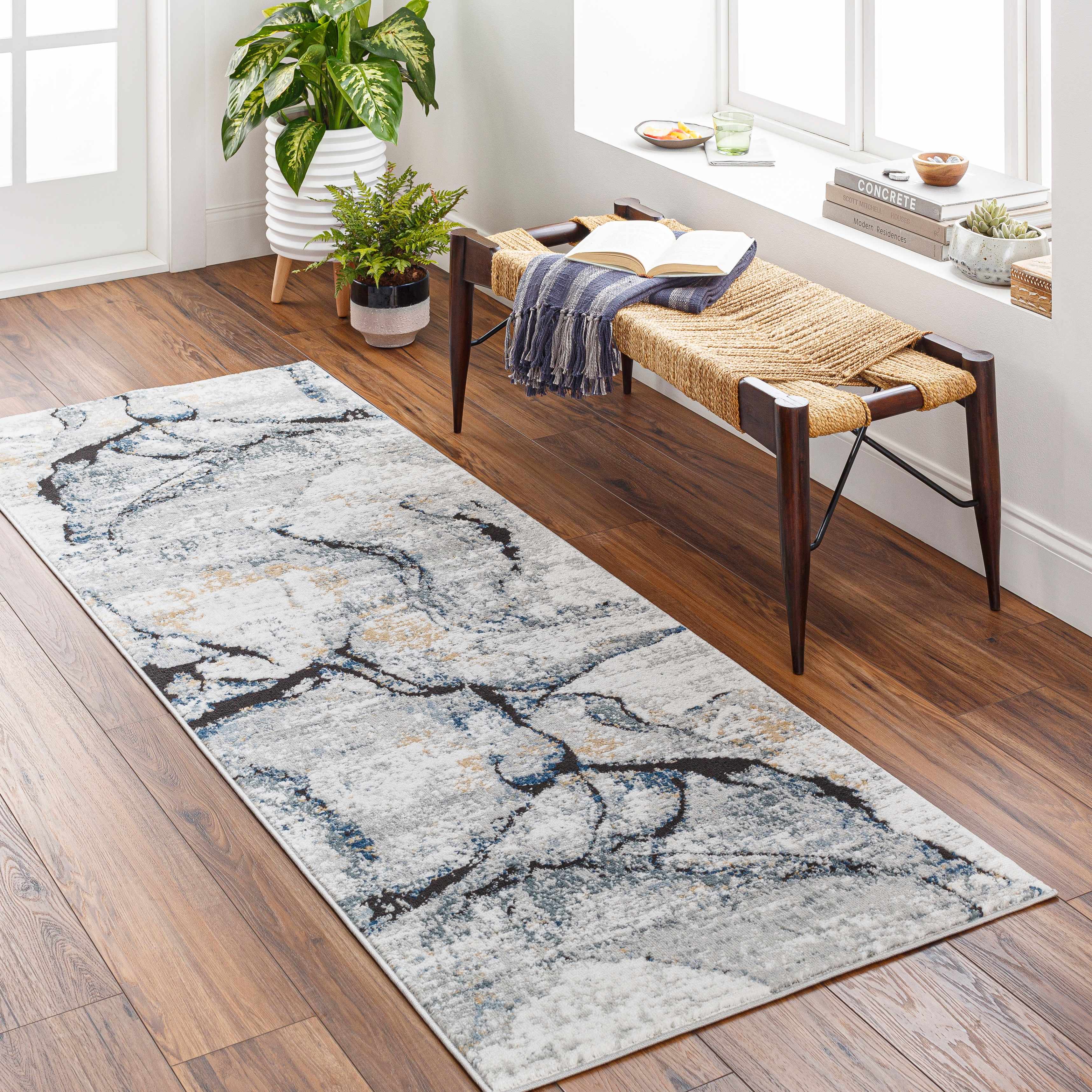 Fremantle Gray Marble Rug - Image 4