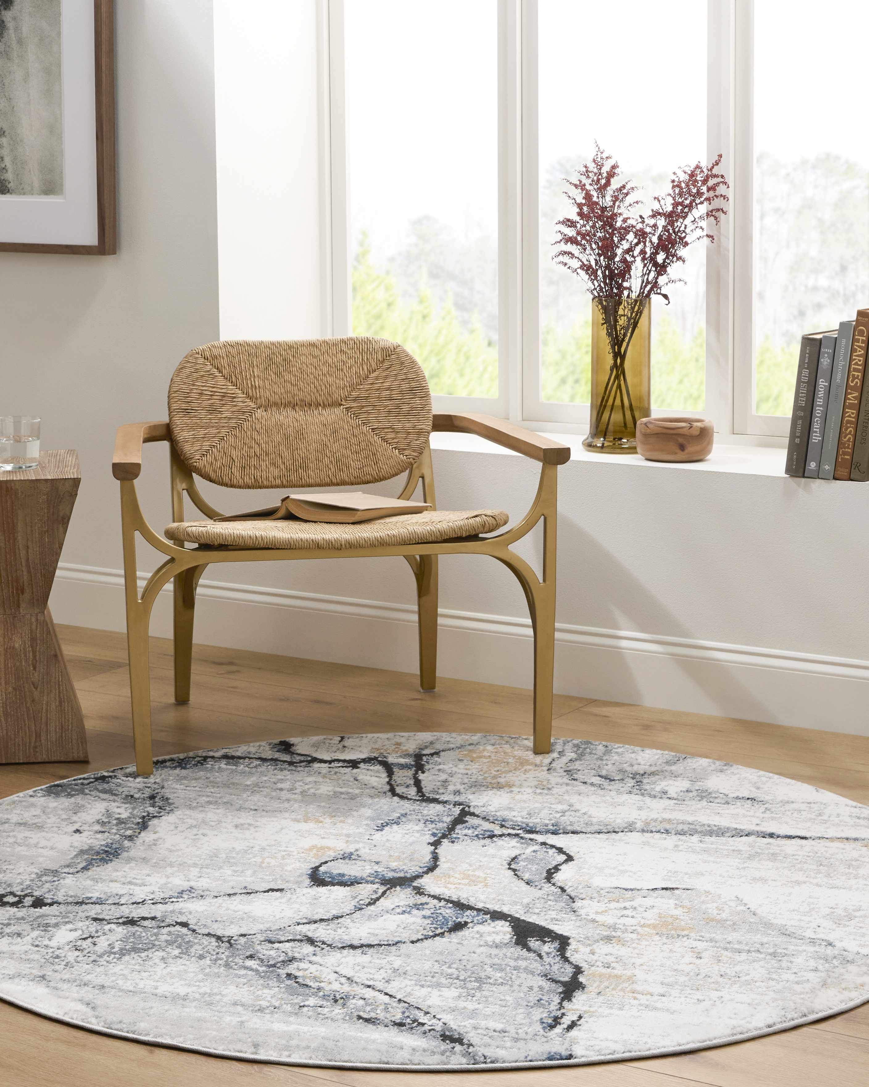 Fremantle Gray Marble Rug - Image 5
