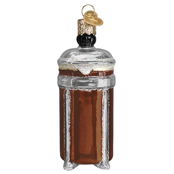 French Coffee Press by Old World Christmas - Image 5