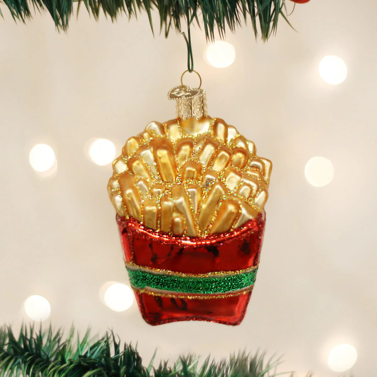French Fries Christmas Ornament