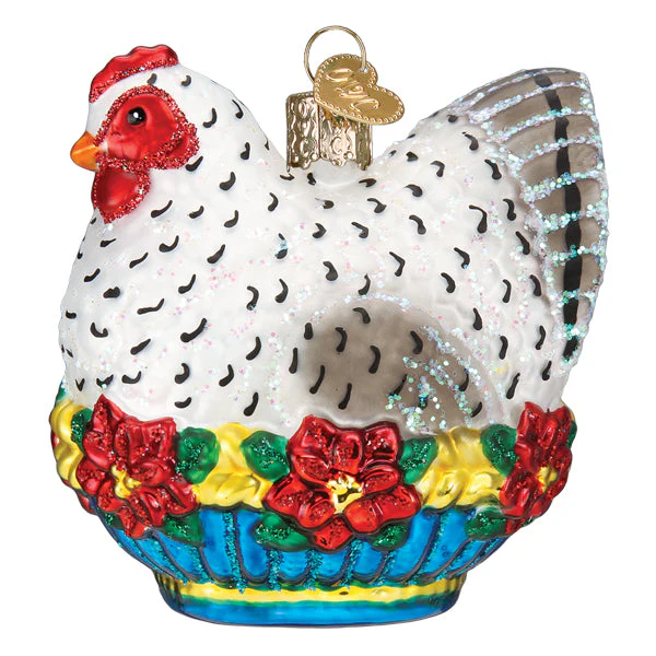French Hen Ornament - Image 3
