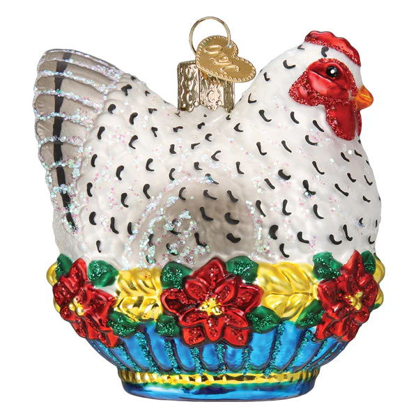 French Hen Ornament - Image 4