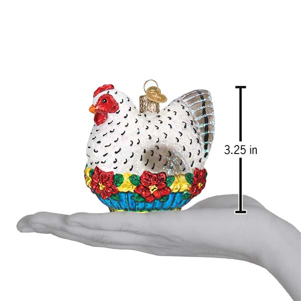 French Hen Ornament - Image 6