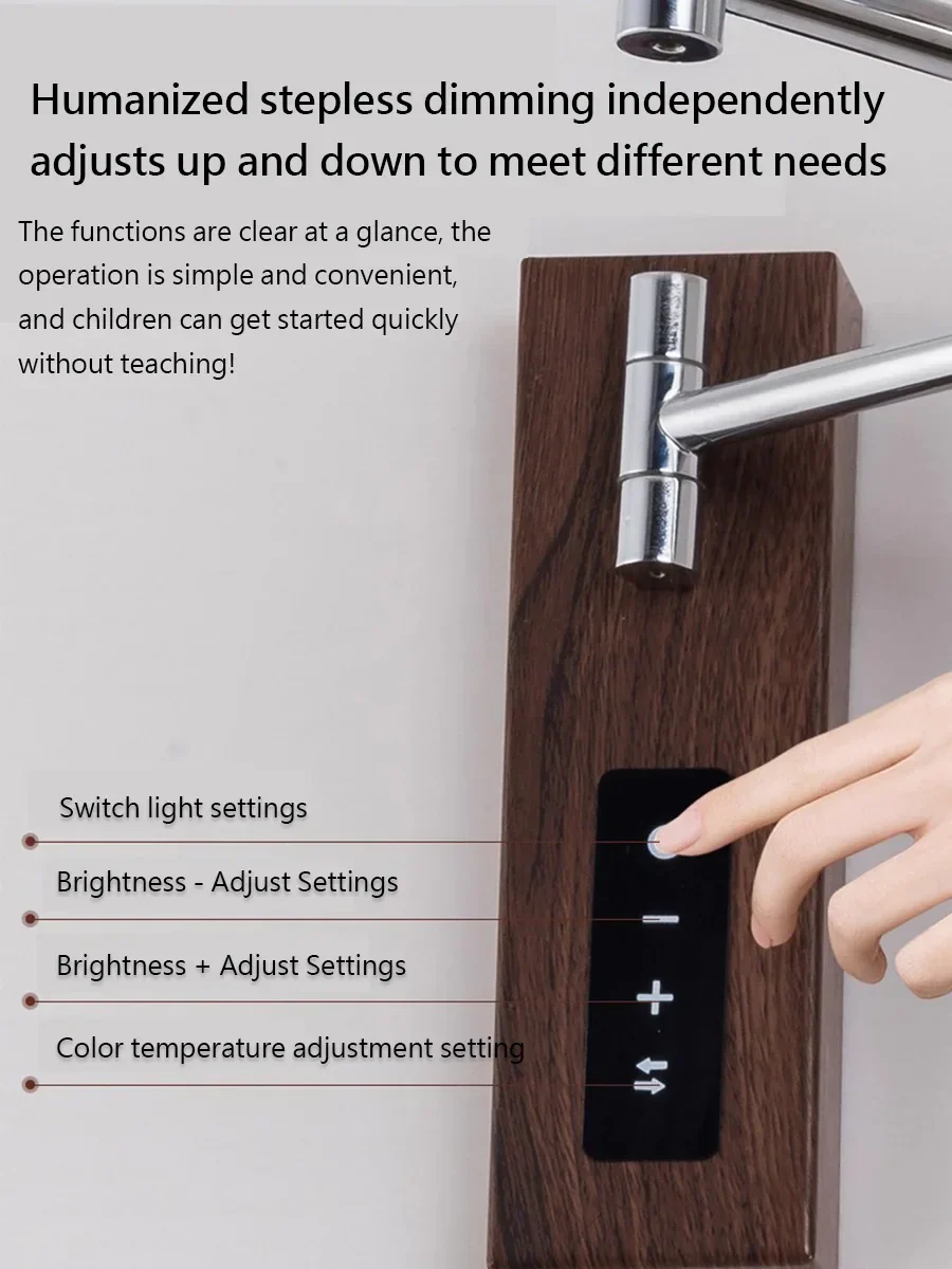 French Vintage Plug In Wall Sconce Adjustable Arm Bedside Reading Light - Image 6