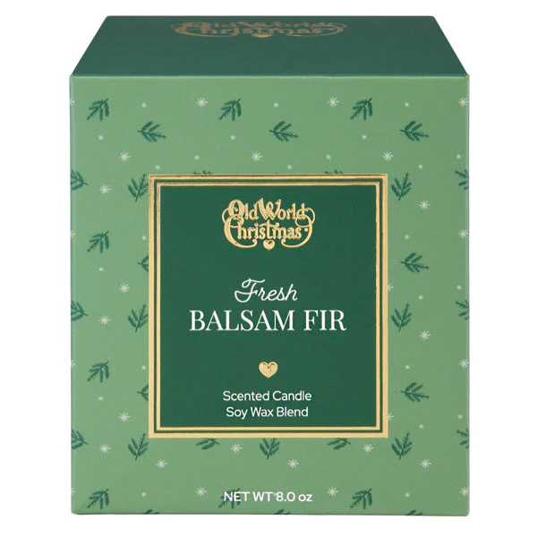 Fresh Balsam Fir Candle by Old World Christmas - Image 6