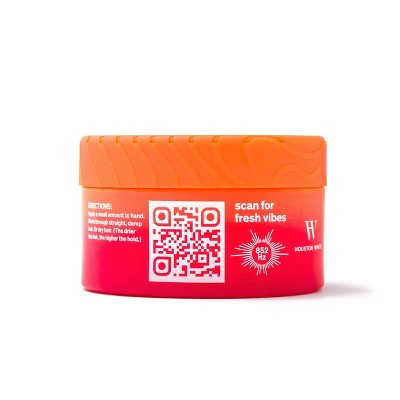 Fresh by Houston White Pomade for Wavy Hair 3oz - Image 2