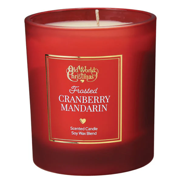 Frosted Cranberry Mandarin Candle - Image 5