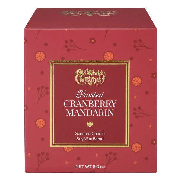 Frosted Cranberry Mandarin Candle - Image 6