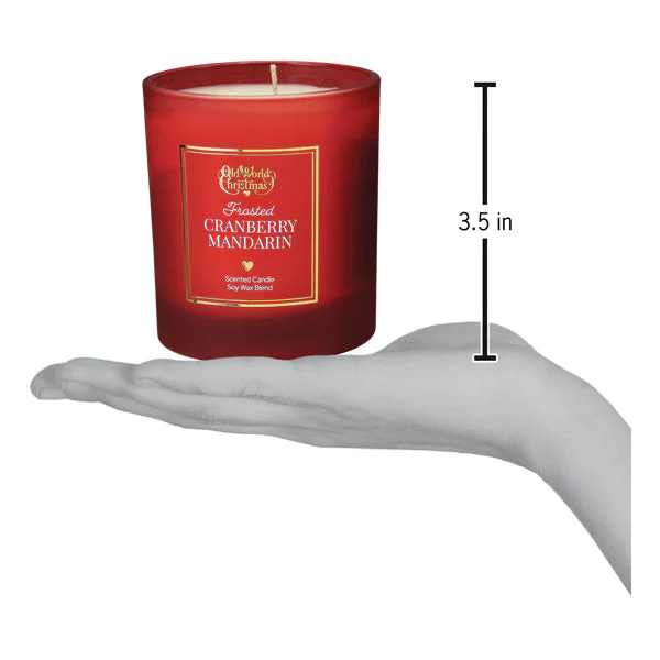 Frosted Cranberry Mandarin Candle - Image 8