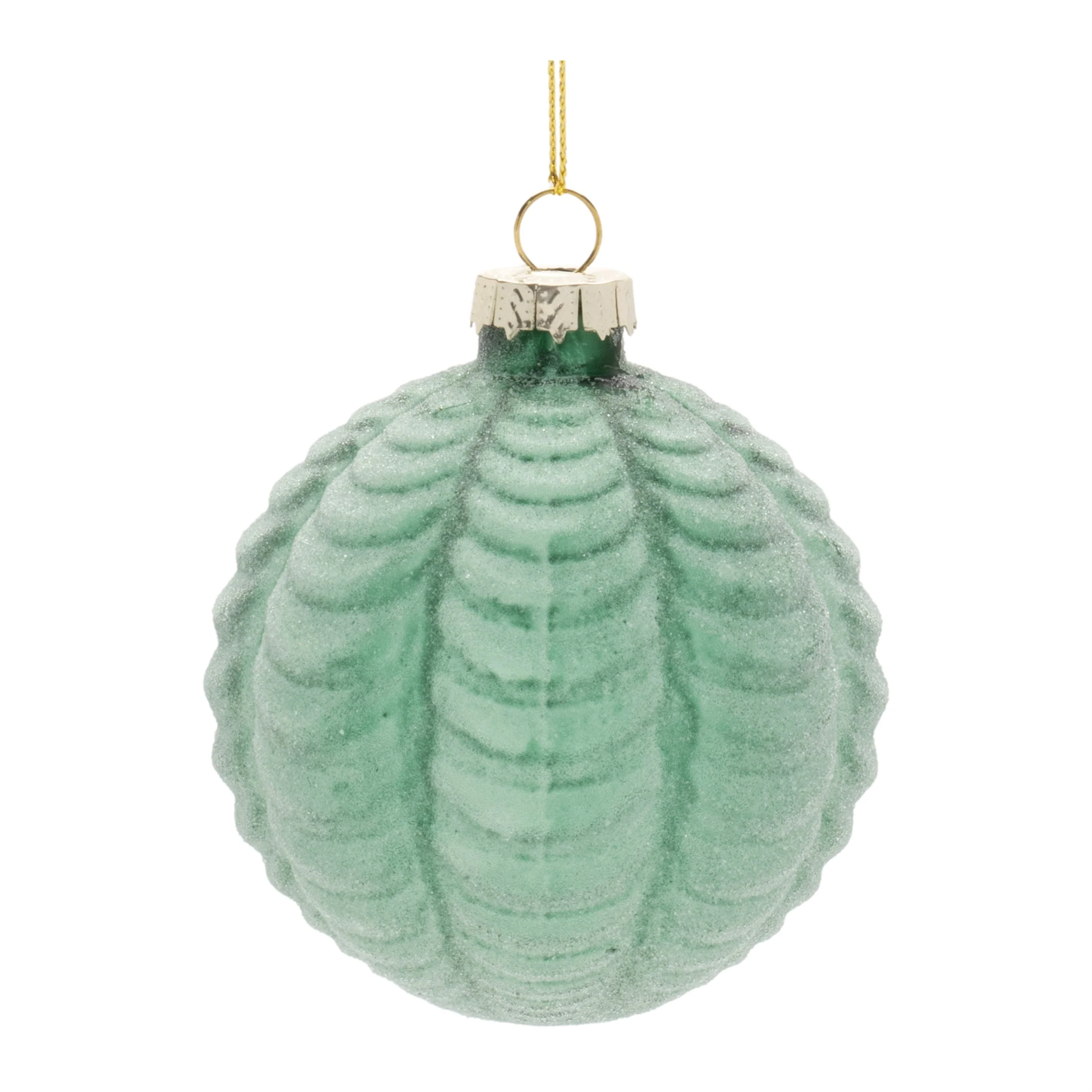 Frosted Glass Ball Ornament (Set of 12) - Image 5