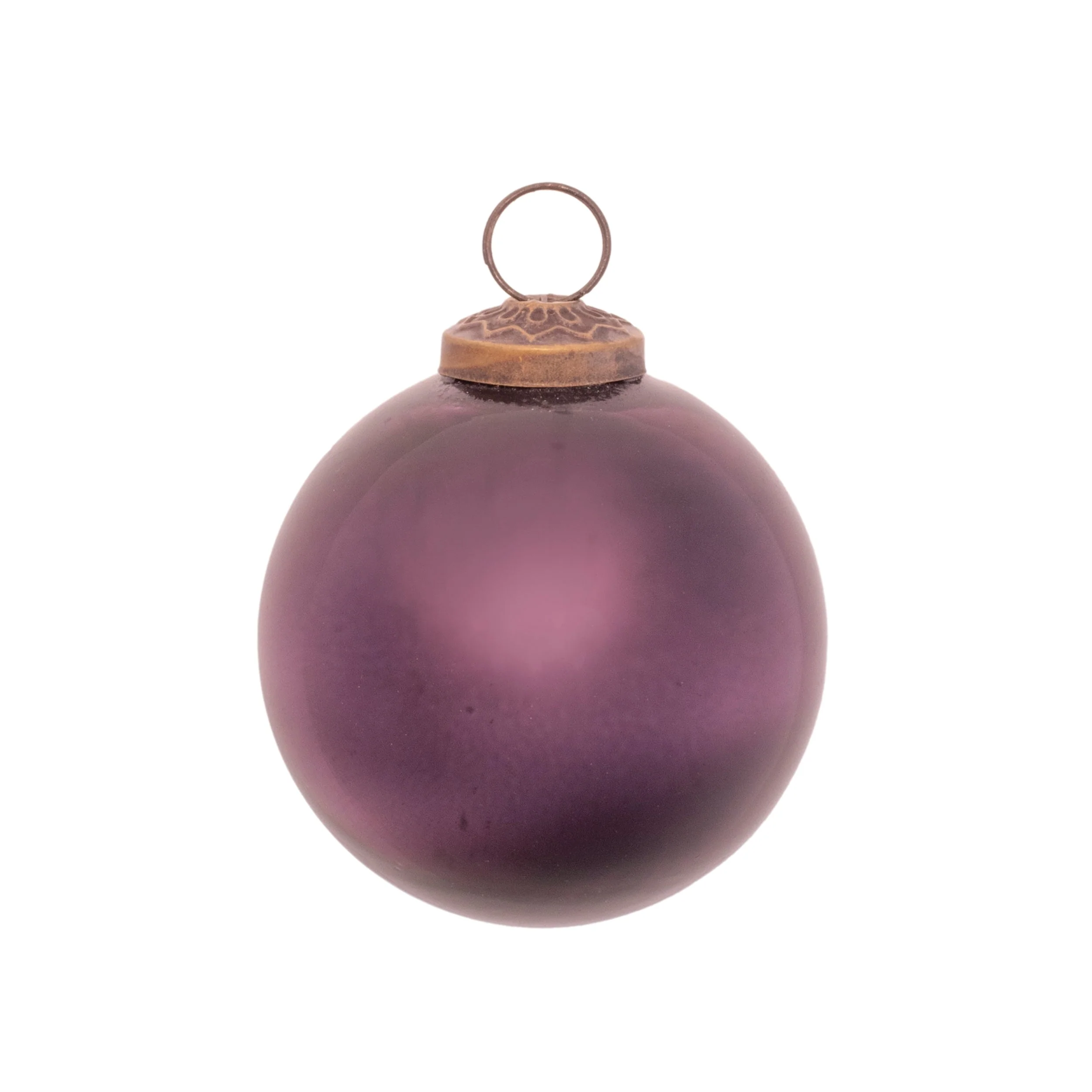 Frosted Glass Ball Ornament (Set of 12) - Image 7
