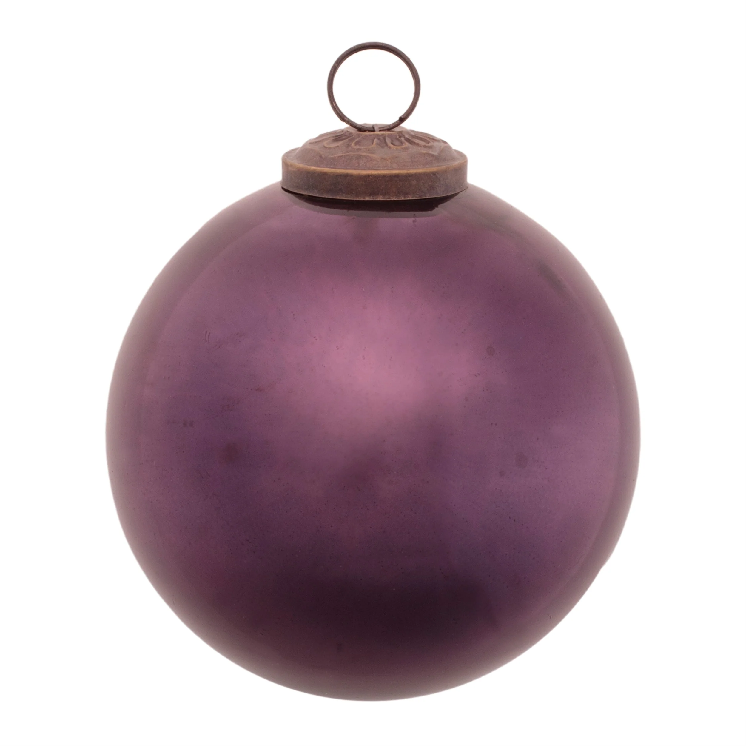 Frosted Glass Ball Ornament (Set of 12) - Image 9