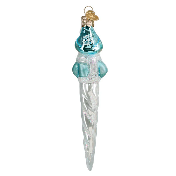 Frosty Elf Icicle Christmas Ornament - Image 4