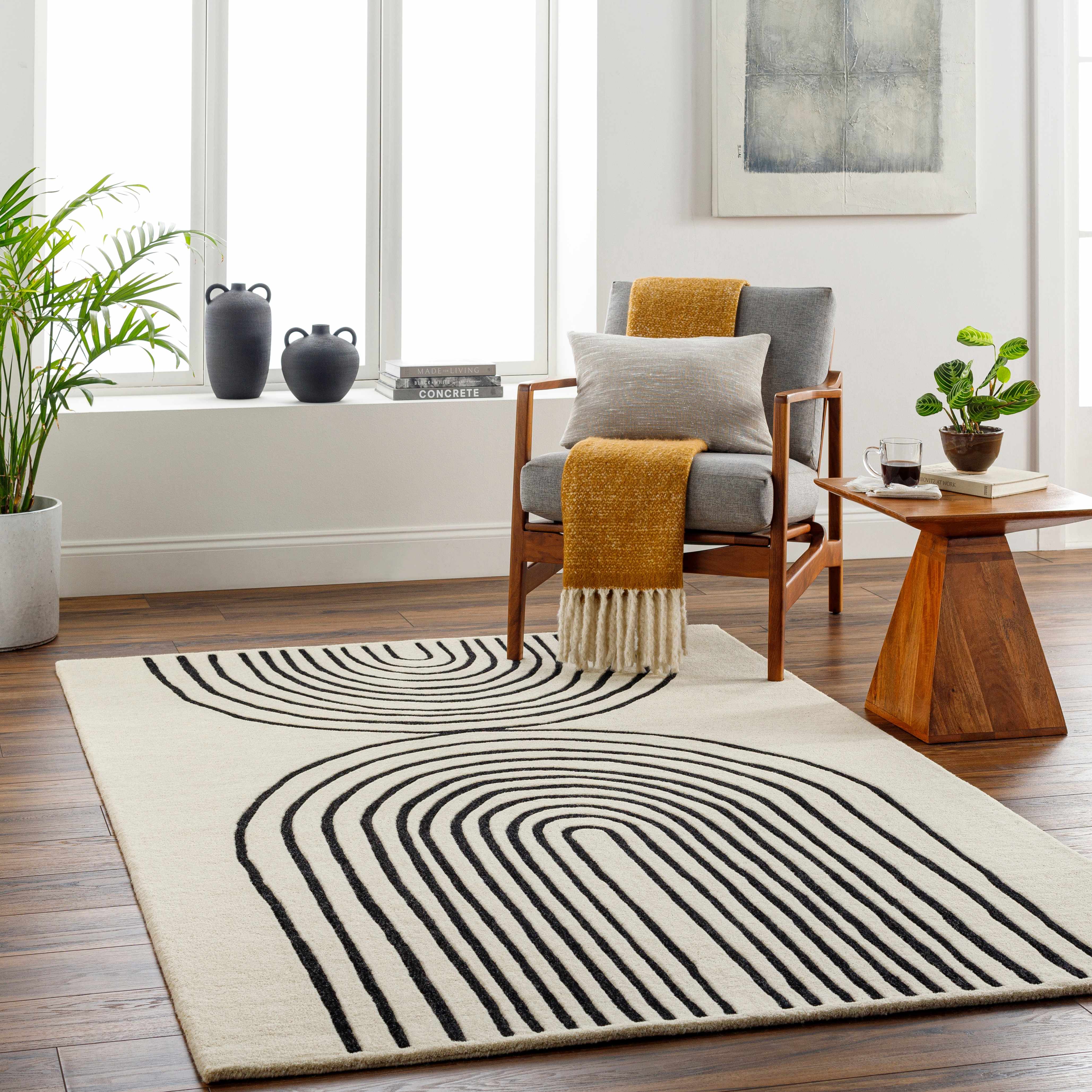 Fuat Cream Area Rug - Image 3