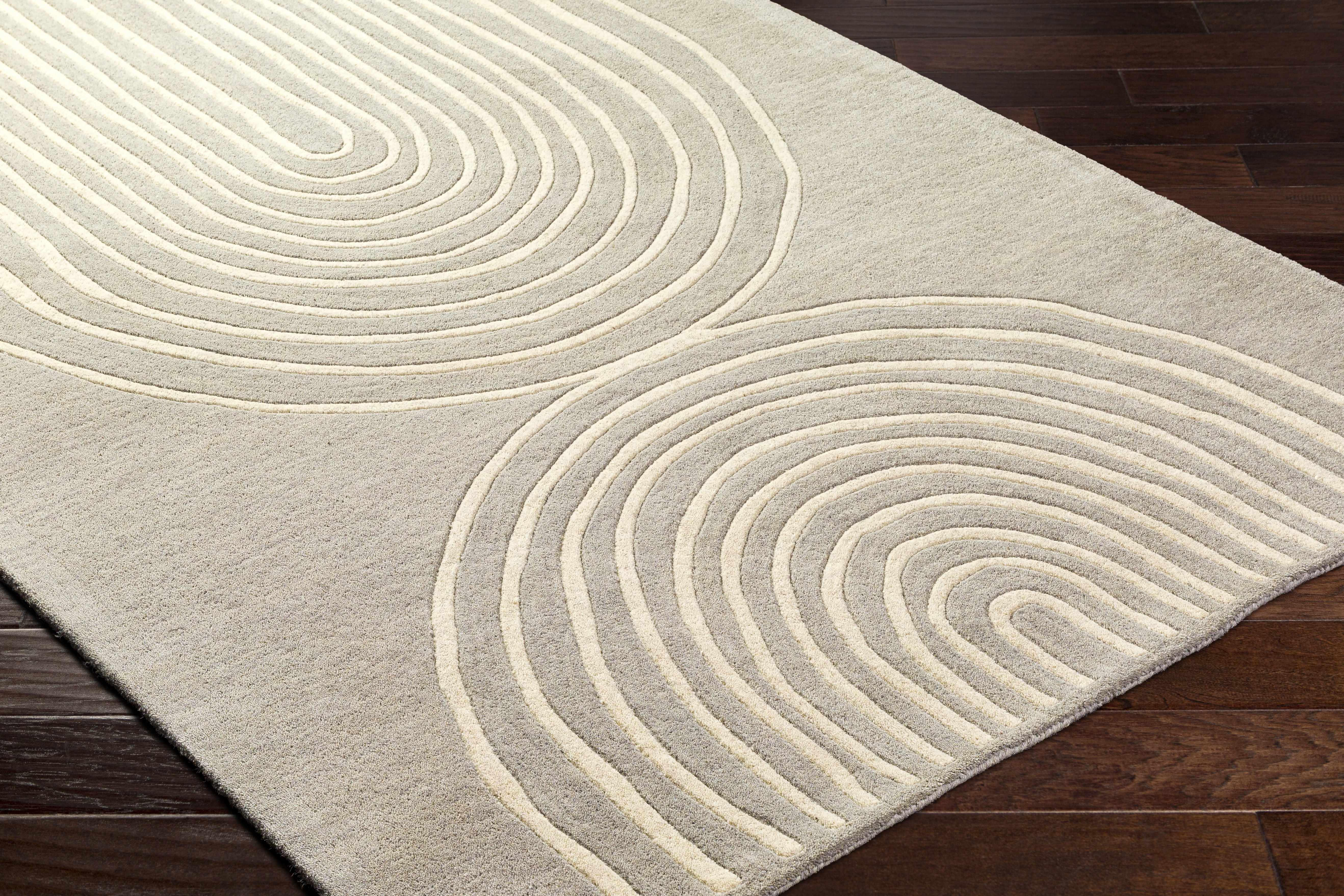 Fuat Medium Gray Area Rug - Clearance - Image 3