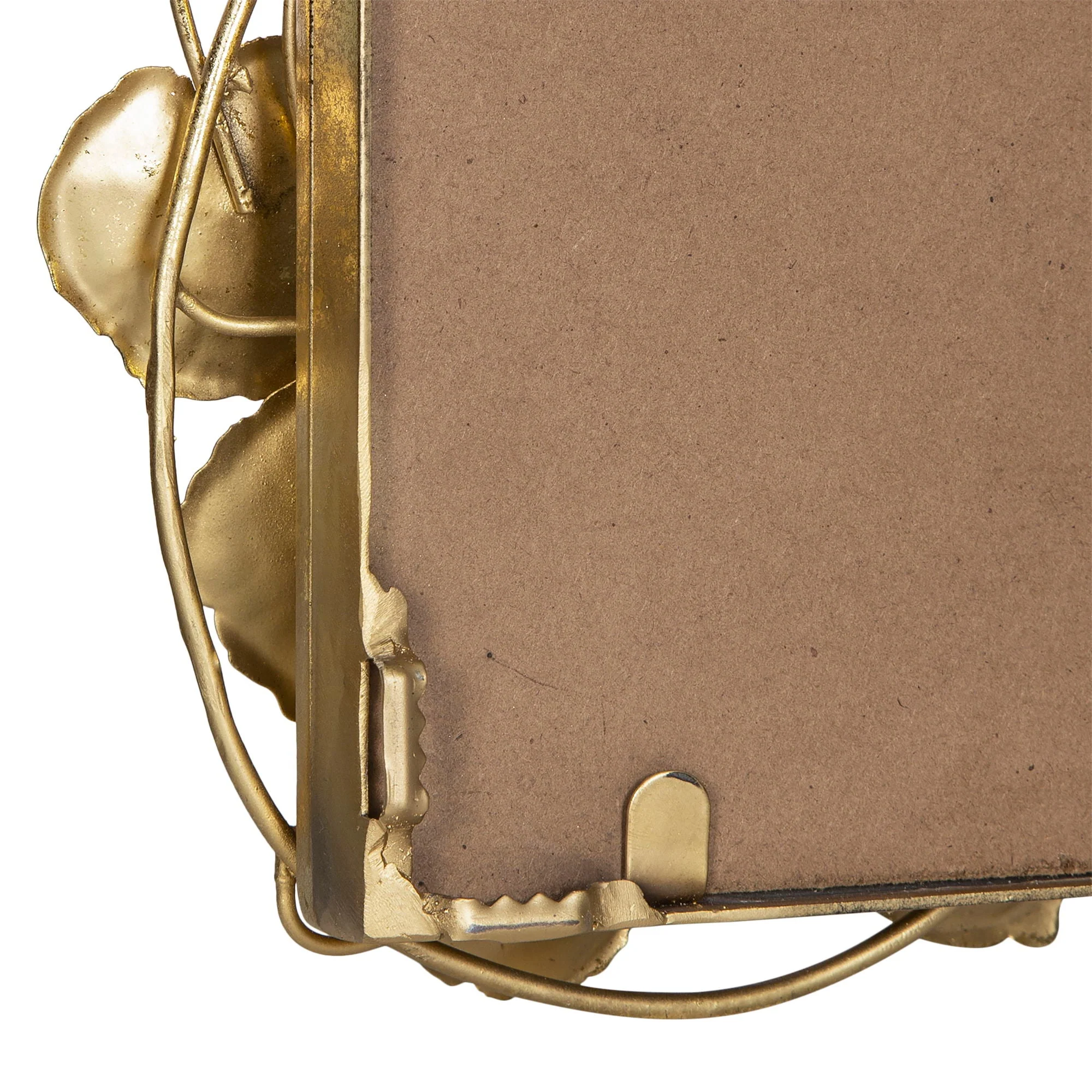 Full Length Mirror with Gold Leaf Accents - Image 9