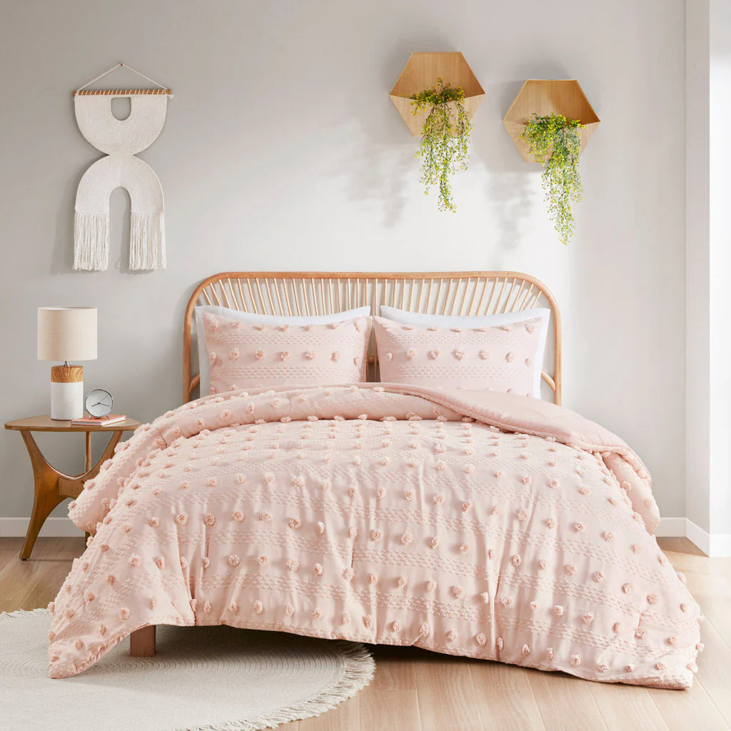Full/Queen Clip Jacquard Comforter Set - Image 4