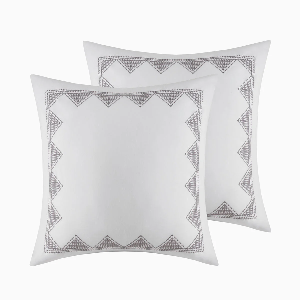 Full/Queen Cotton Printed Duvet Cover Set with Chenille - Image 18
