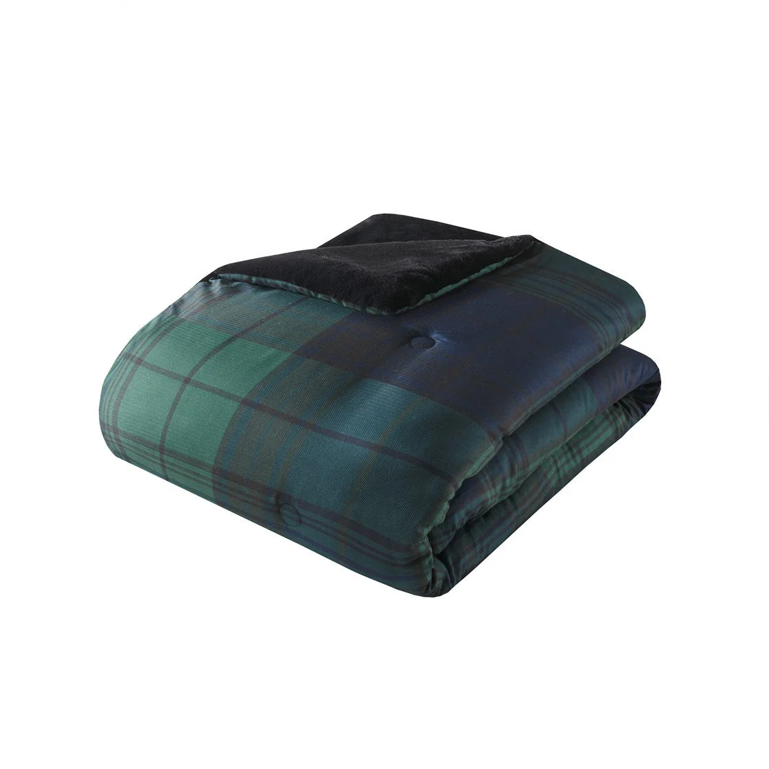 Full/Queen Faux Wool to Faux Fur Down Alternative Comforter Set - Image 3