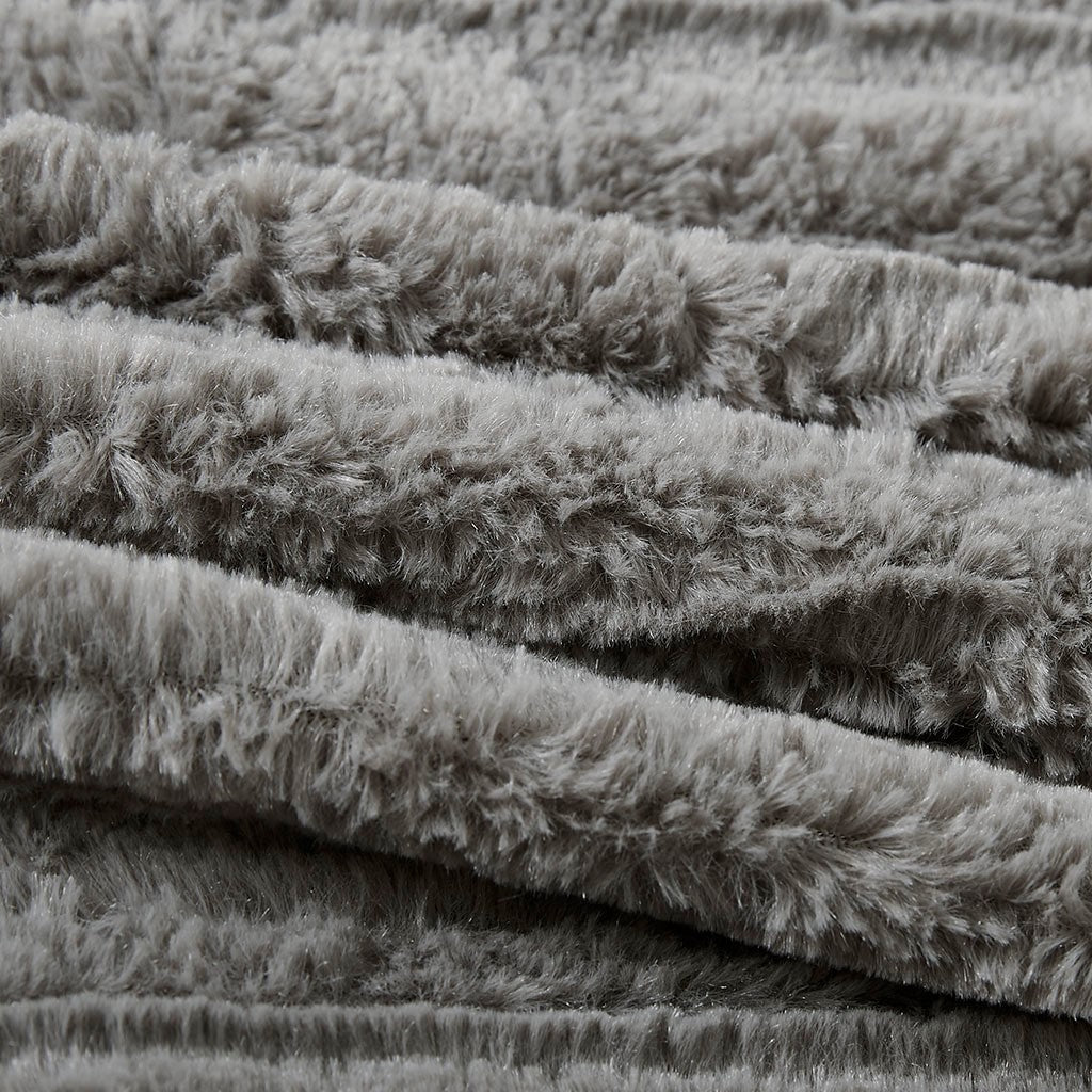 Full/Queen Fur Down Alternative Comforter Mini Set - Image 3