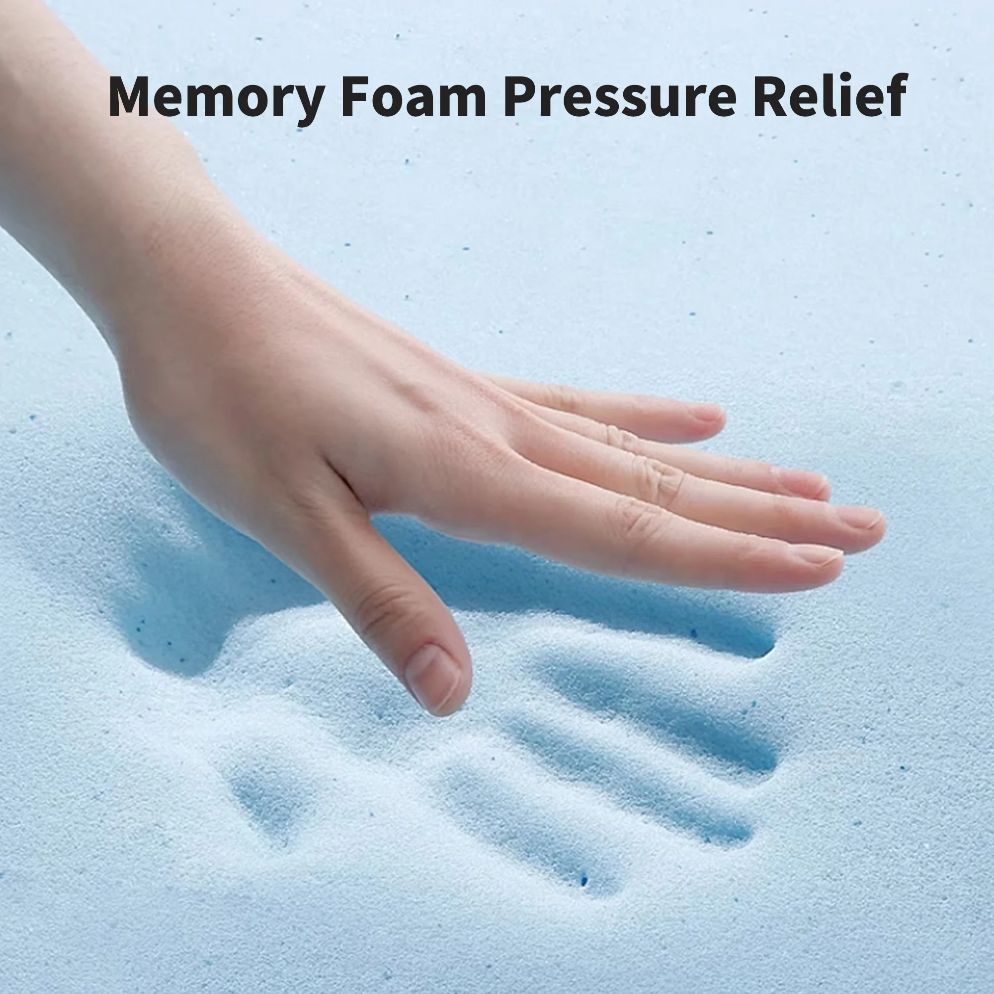 Full Size Hybrid Mattress Breathable Cool Knitted Fabric Cover Soft Memory Foam Individual Pocket Spring CetriPUR-US - Image 11