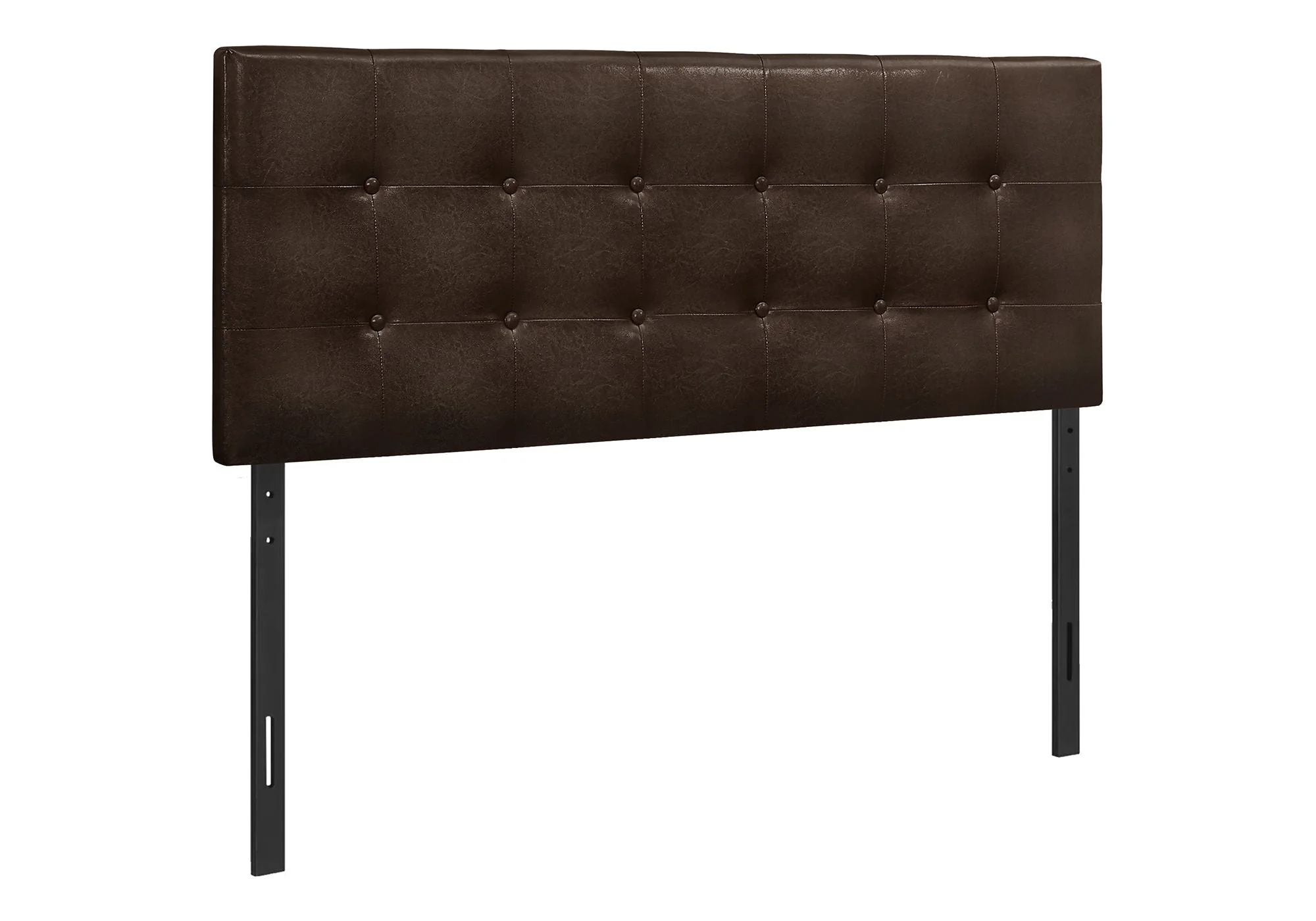 Full Size Upholstered Bed Headboard - Brown - Image 4
