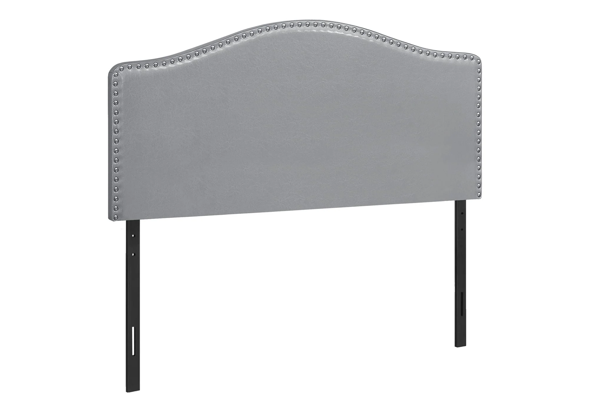 Full Size Upholstered Bed Headboard Only - Gray - Image 4