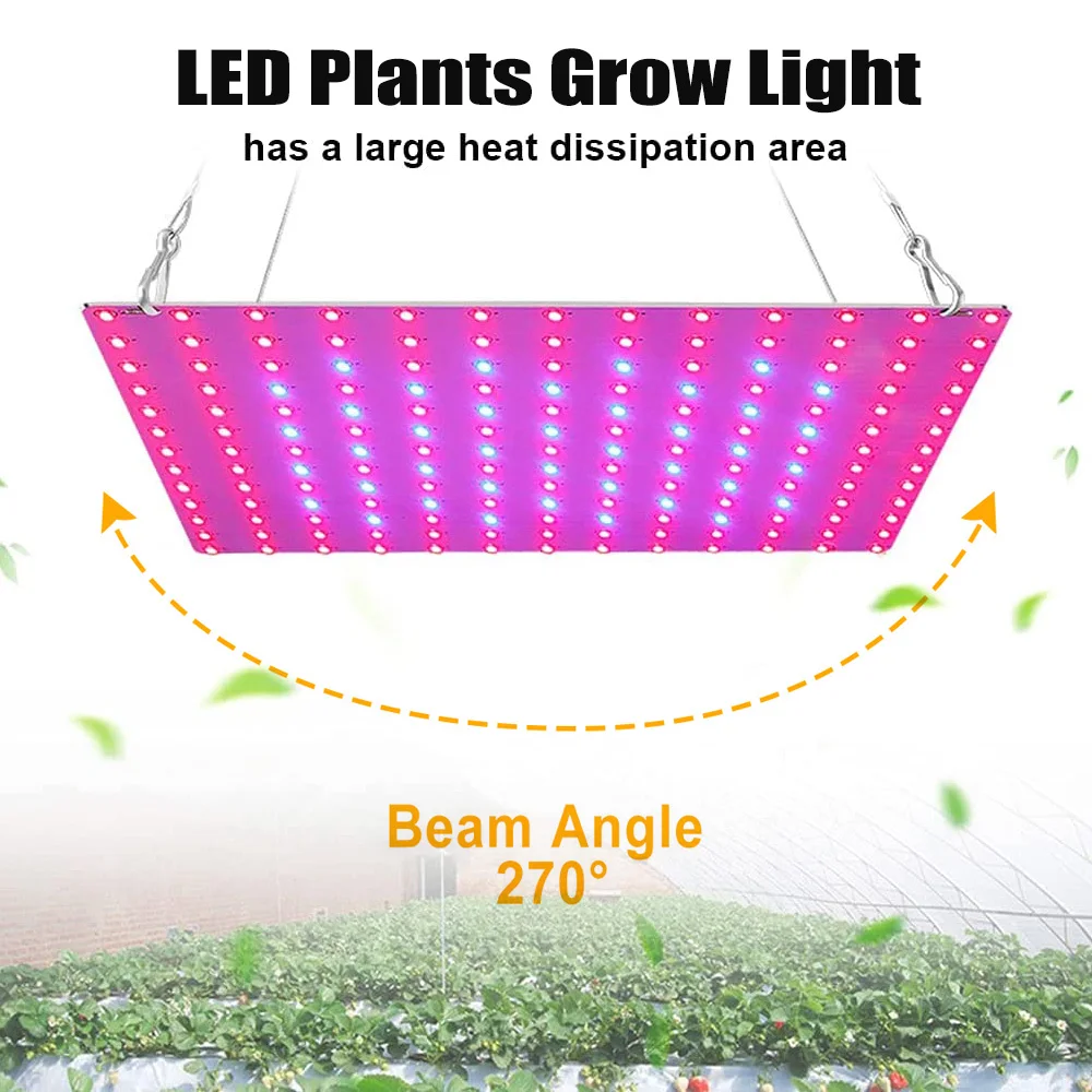 Full Spectrum LED Grow Light 1000W 2000W Panel for Indoor Plants Veg Flower - Image 2