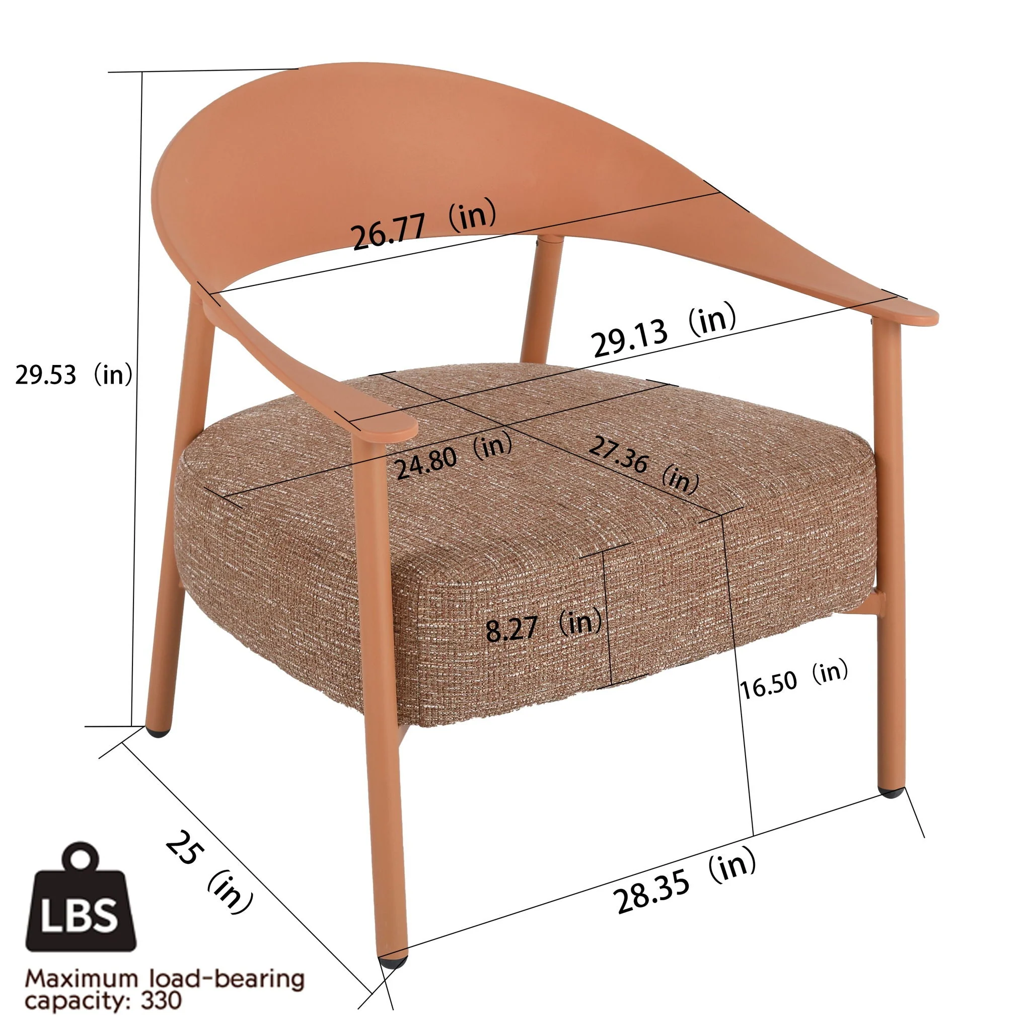 Furniture Set With Seat Cushions, Sturdy And Durable - Image 3