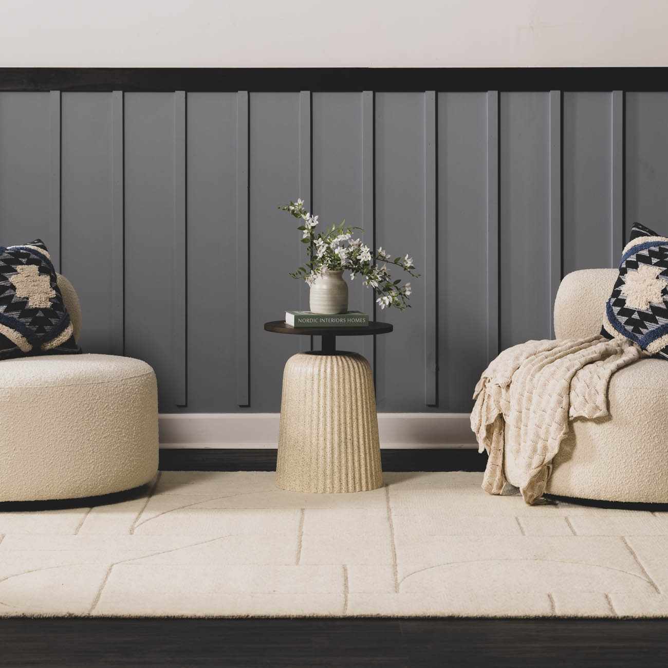 Fusao Beige Area Rug - Image 3