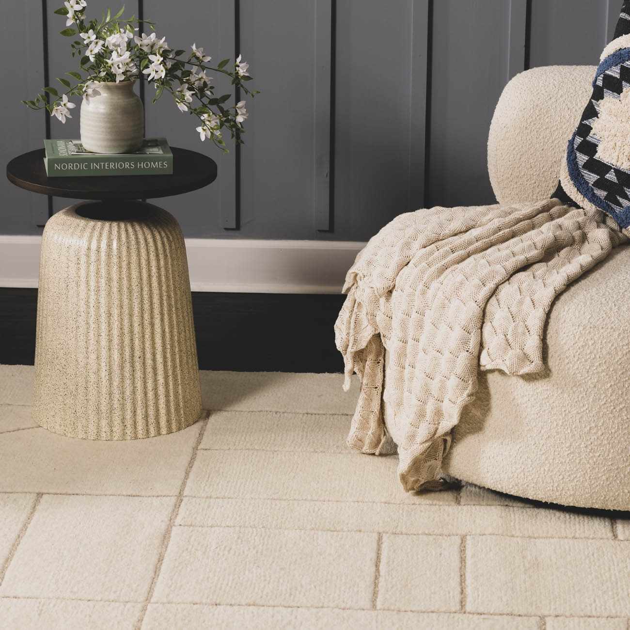 Fusao Beige Area Rug - Image 5
