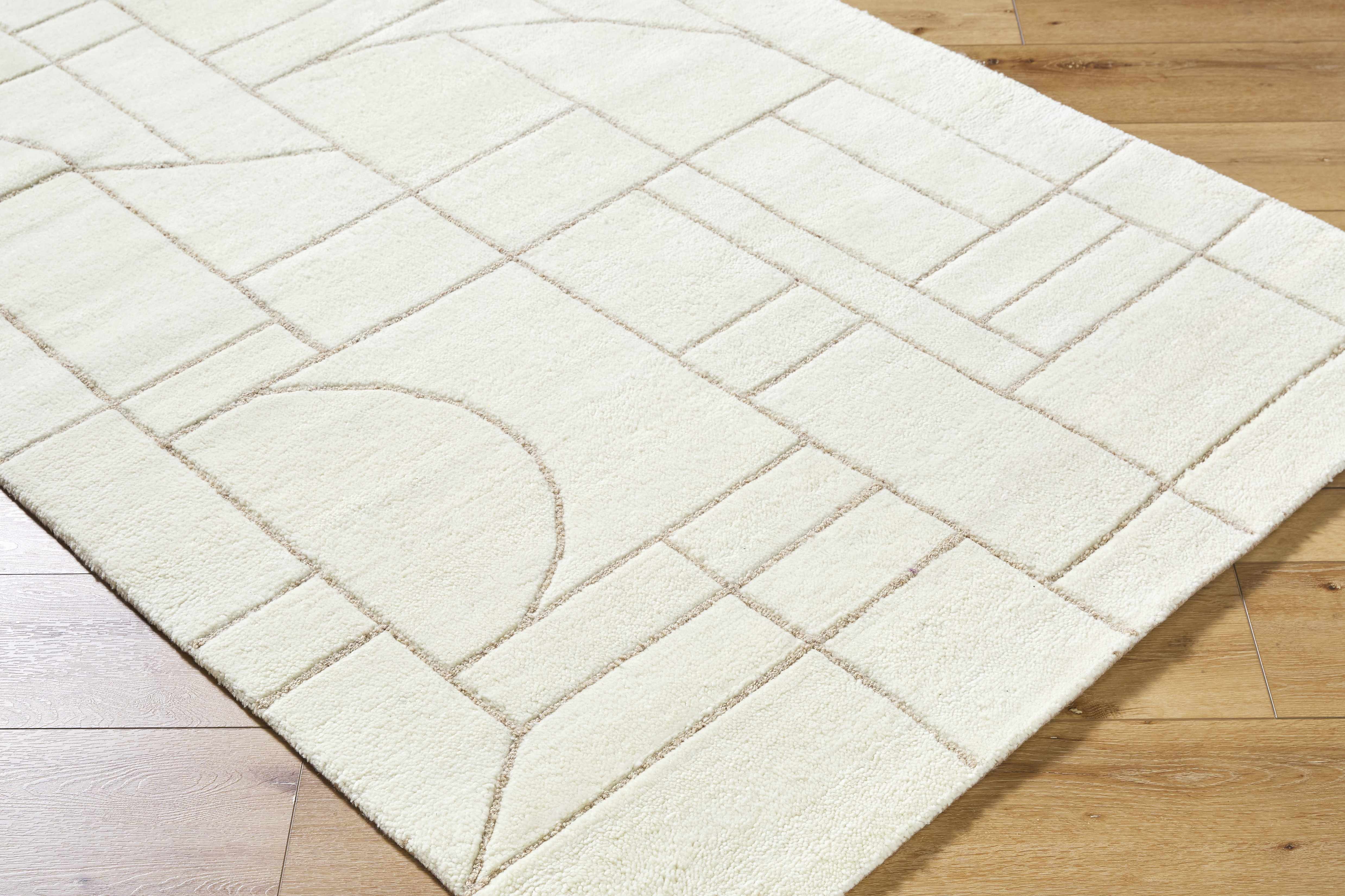 Fusao Beige Area Rug - Image 6