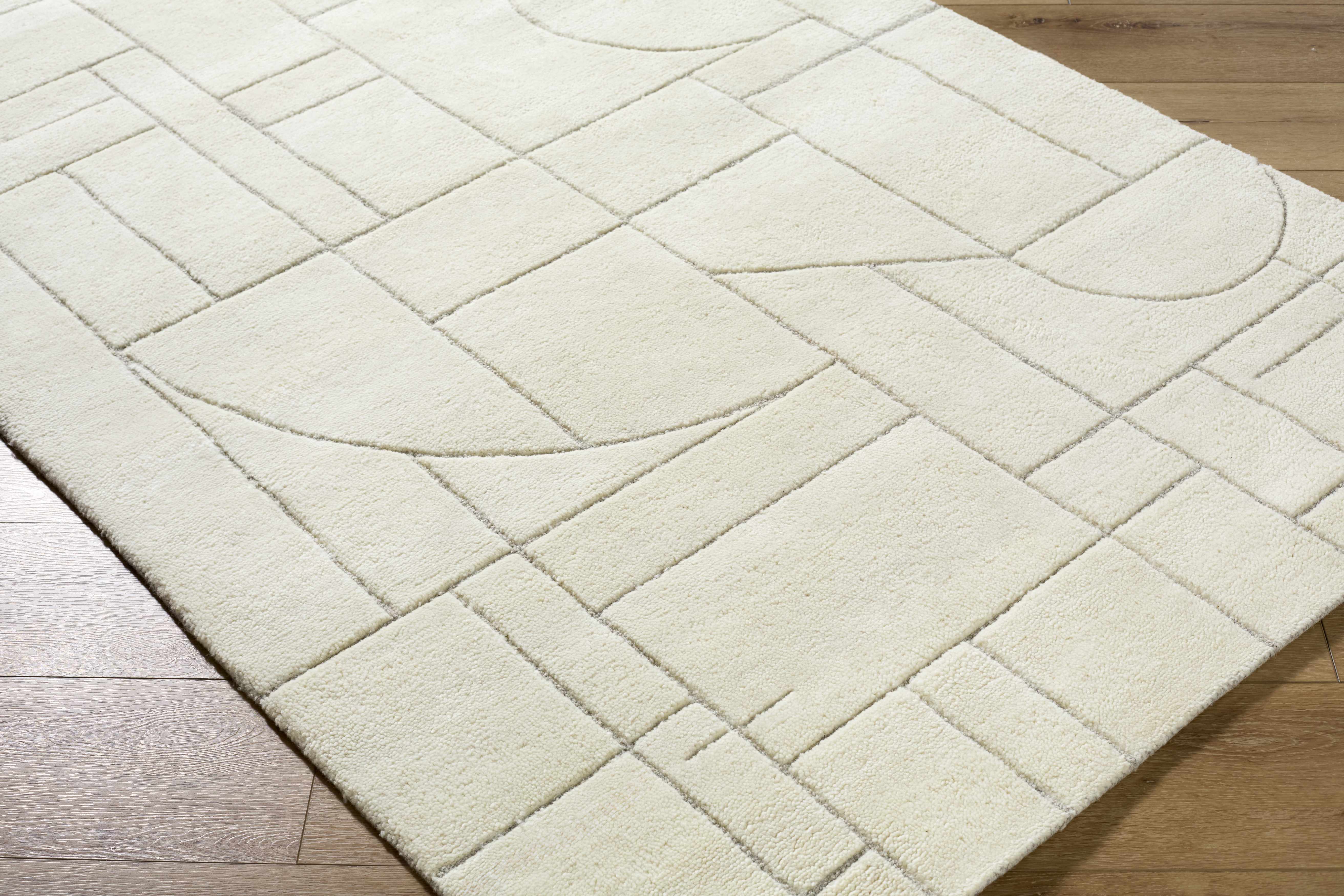 Fusao Off White Area Rug - Image 3