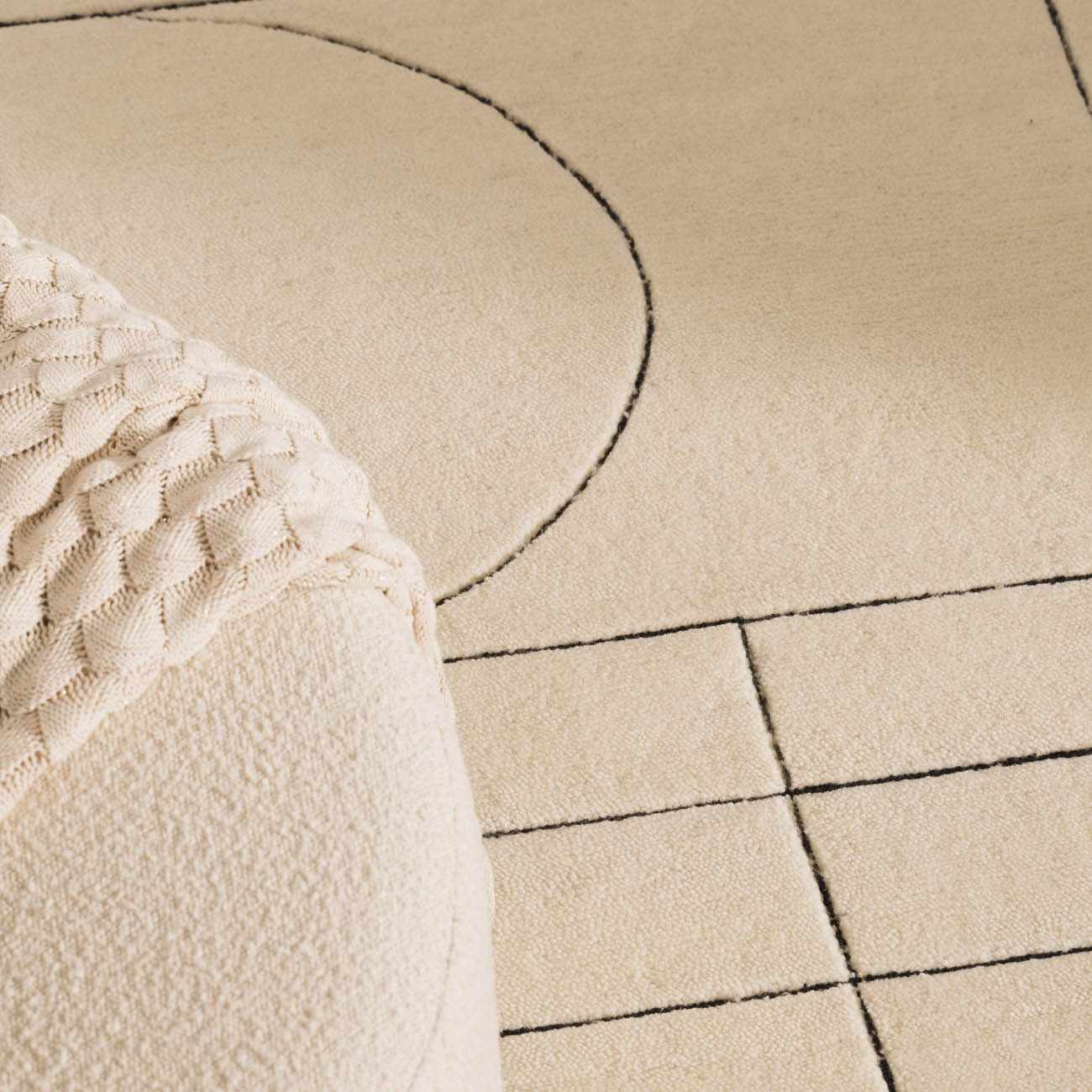 Fusao Rose Cream Area Rug - Clearance - Image 17