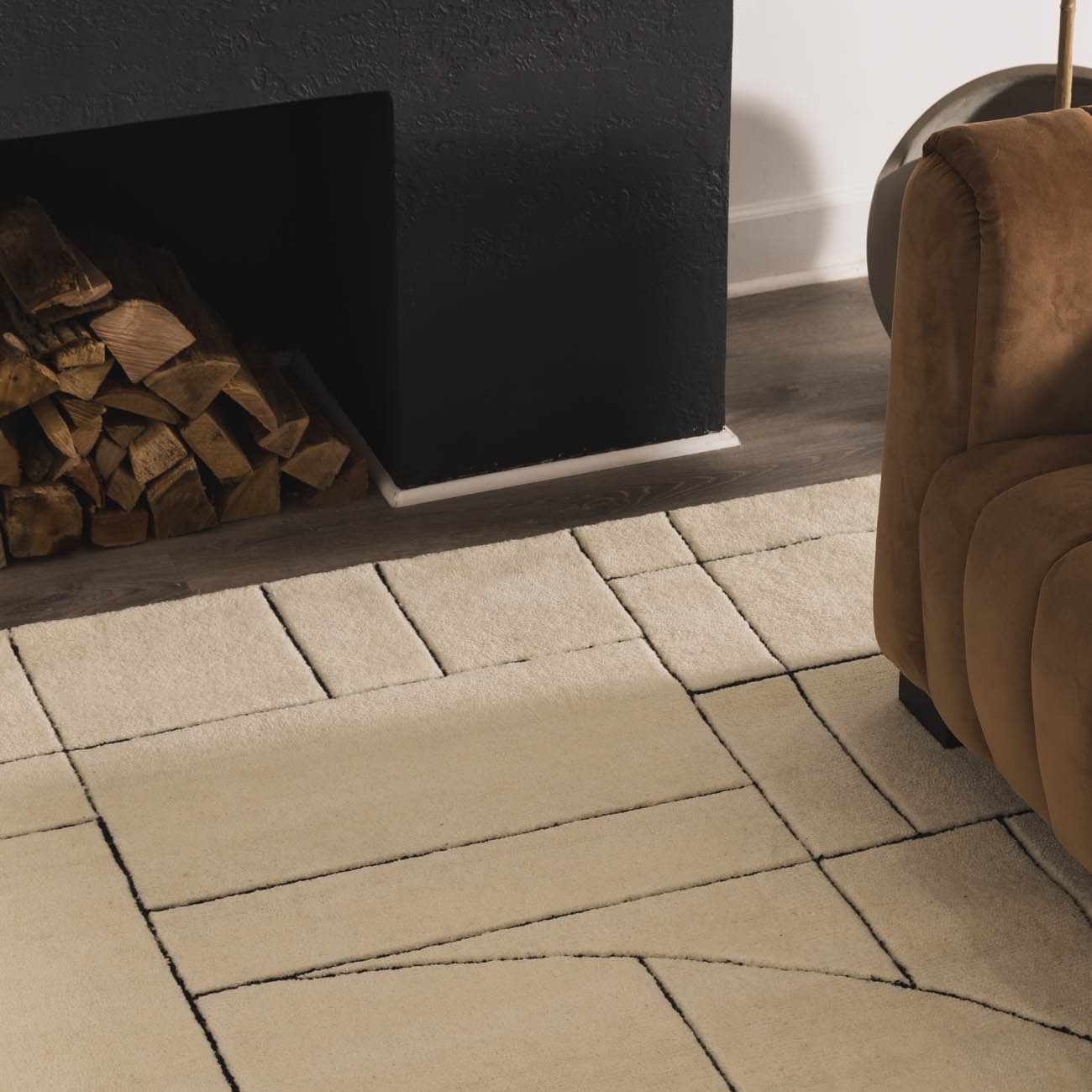 Fusao Rose Cream Area Rug - Clearance - Image 18