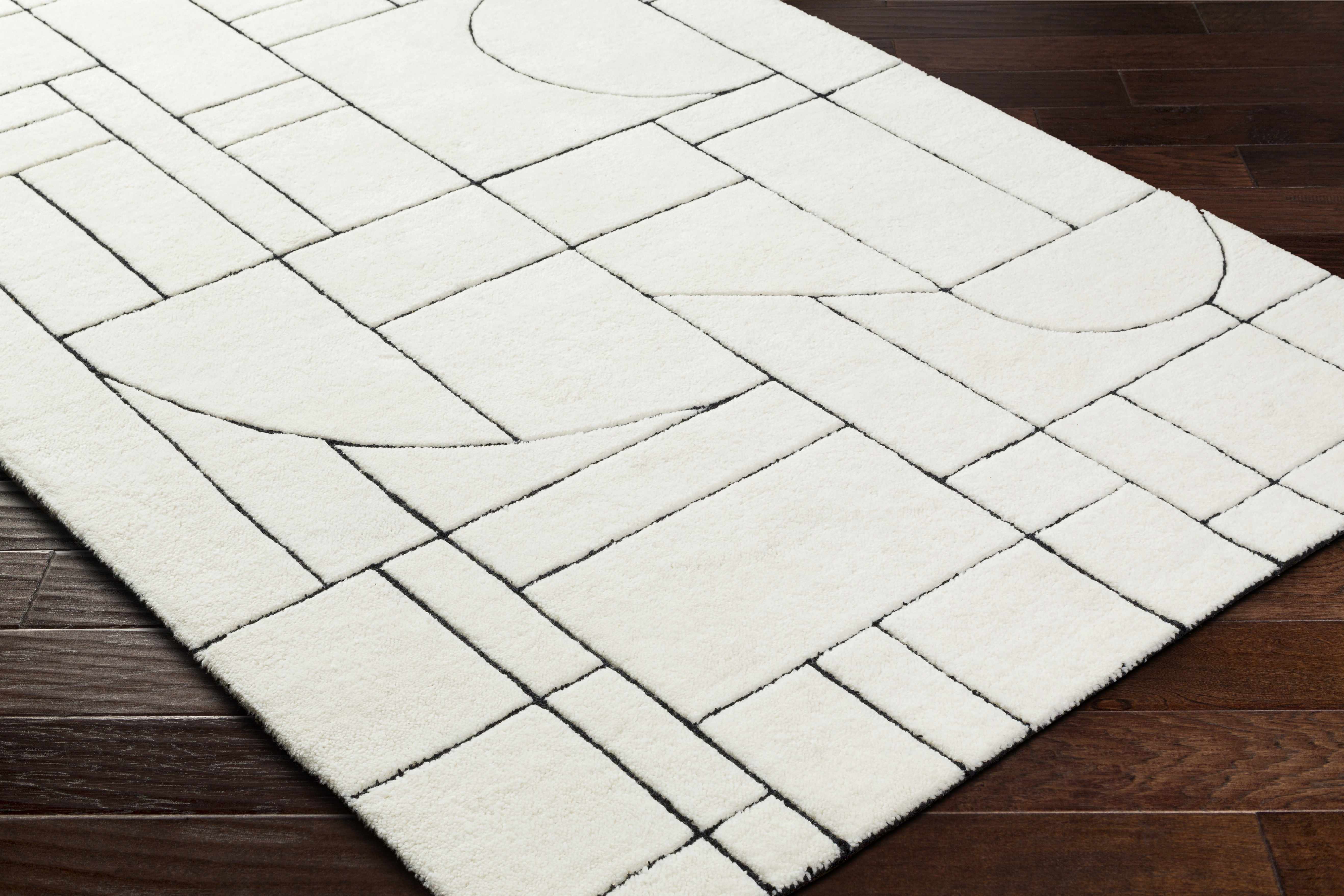 Fusao Rose Cream Area Rug - Clearance - Image 3