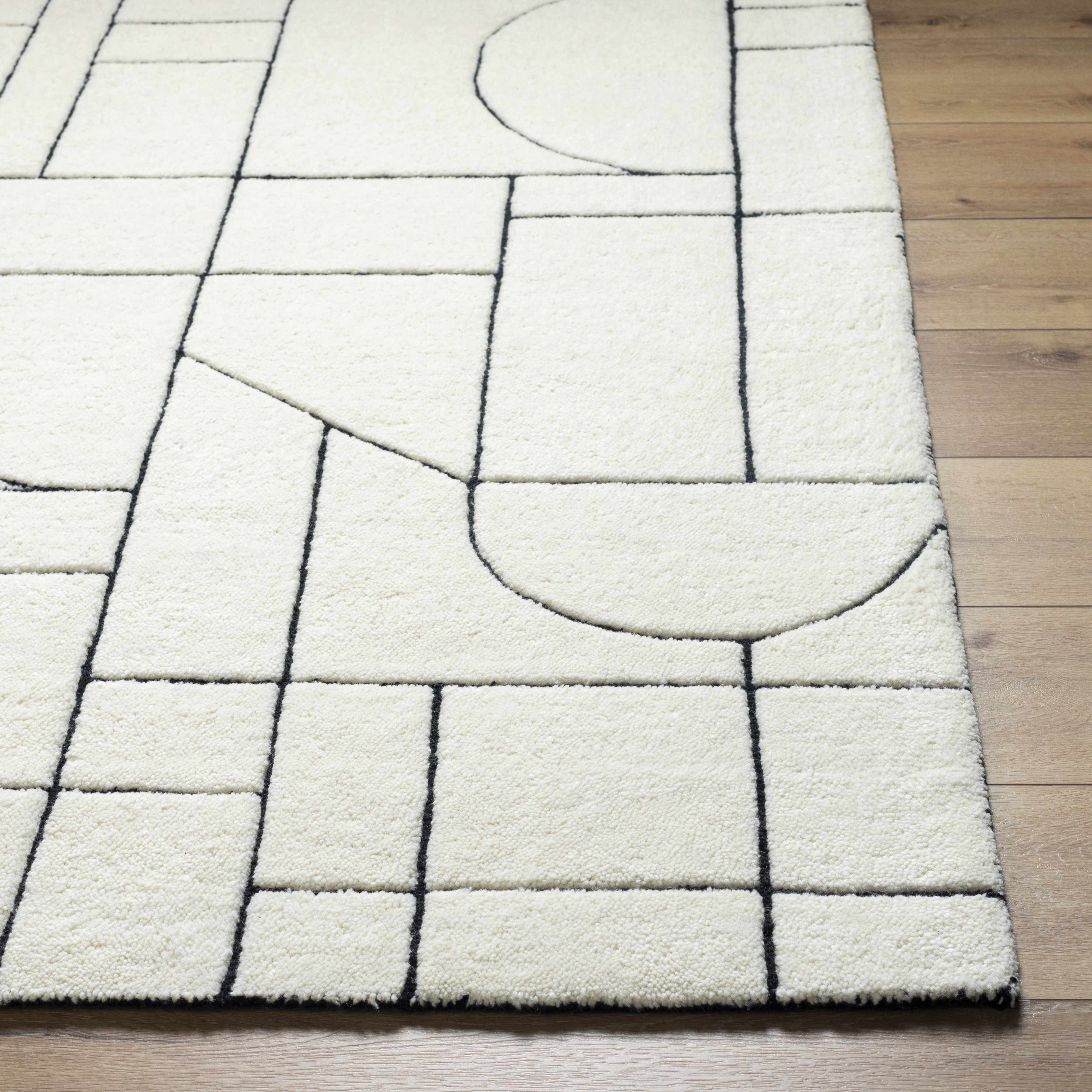 Fusao Rose Cream Area Rug - Clearance - Image 4