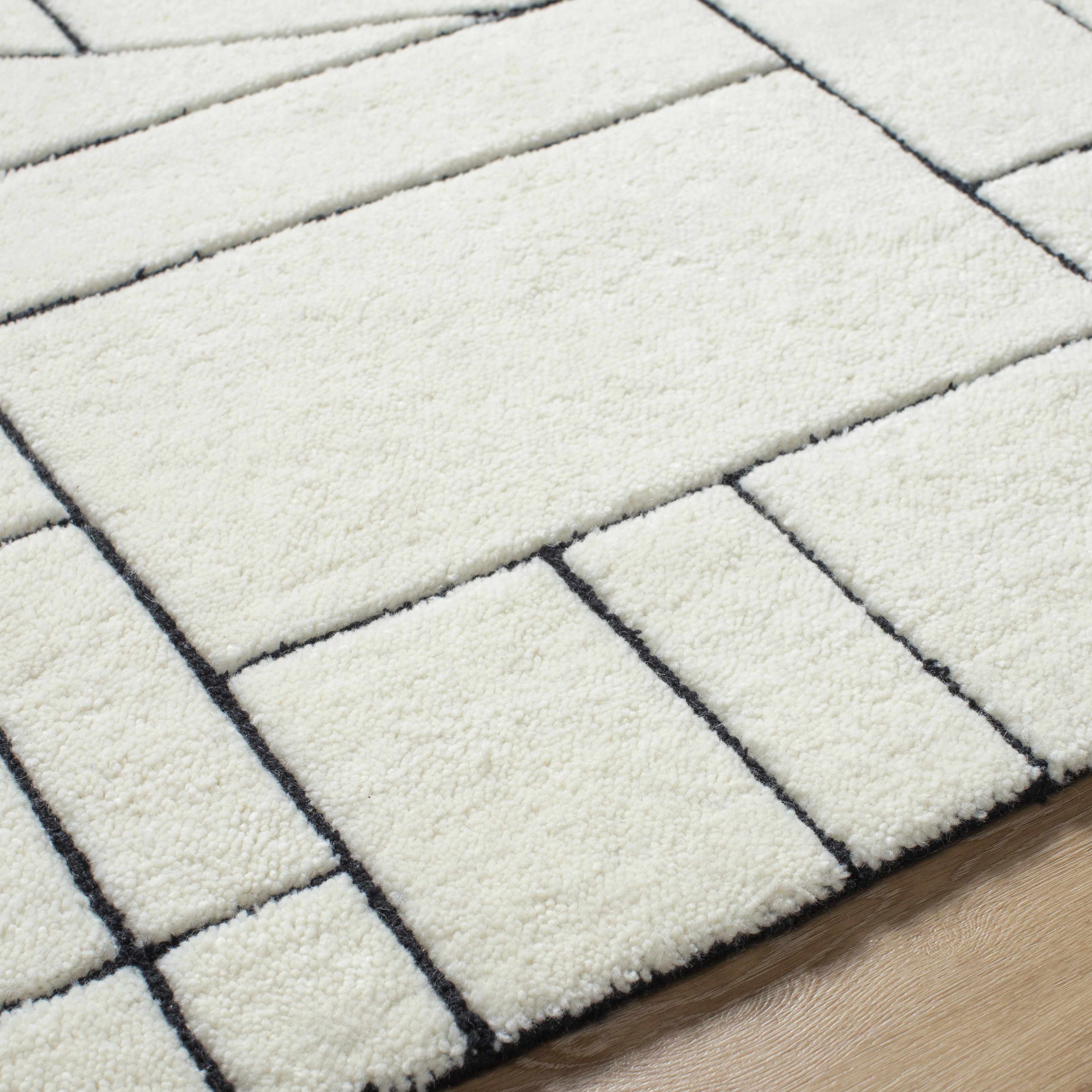 Fusao Rose Cream Area Rug - Clearance - Image 7