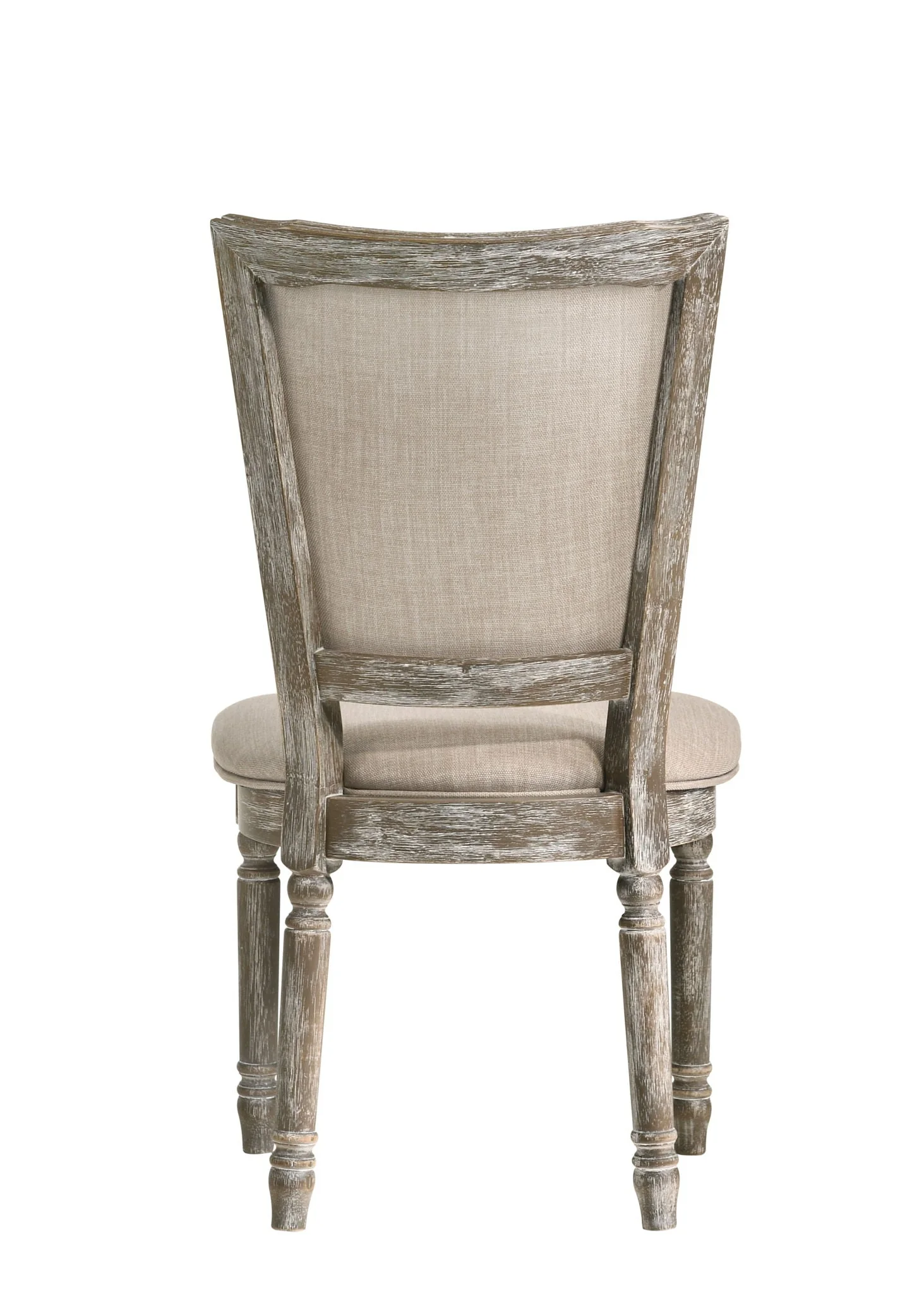 Gabrian - Two Tone, Reclaimed Side Chair (Set of 2) - Beige / Gray - Image 3