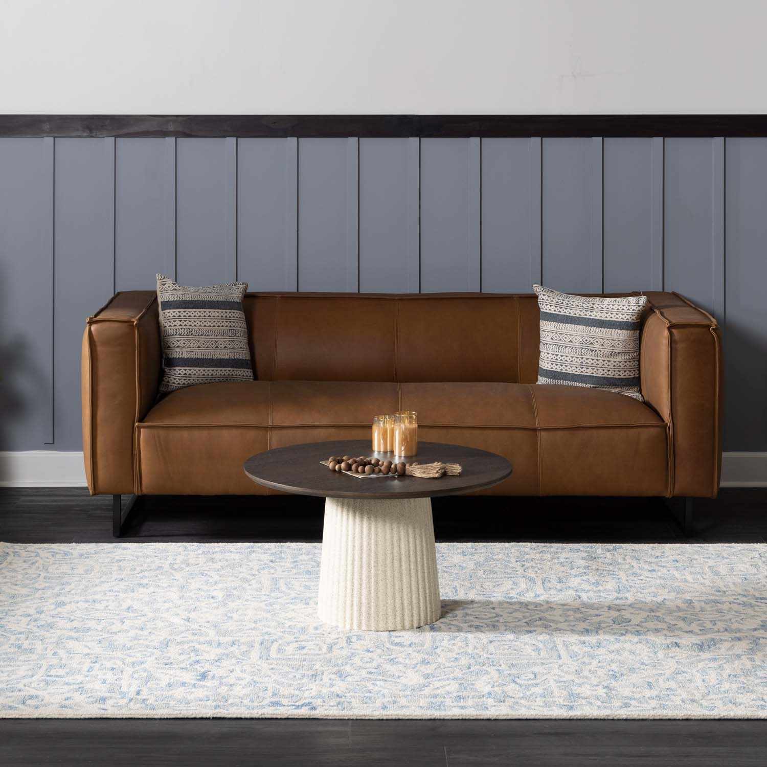 Gagebrook Blue Wool Area Rug - Image 4